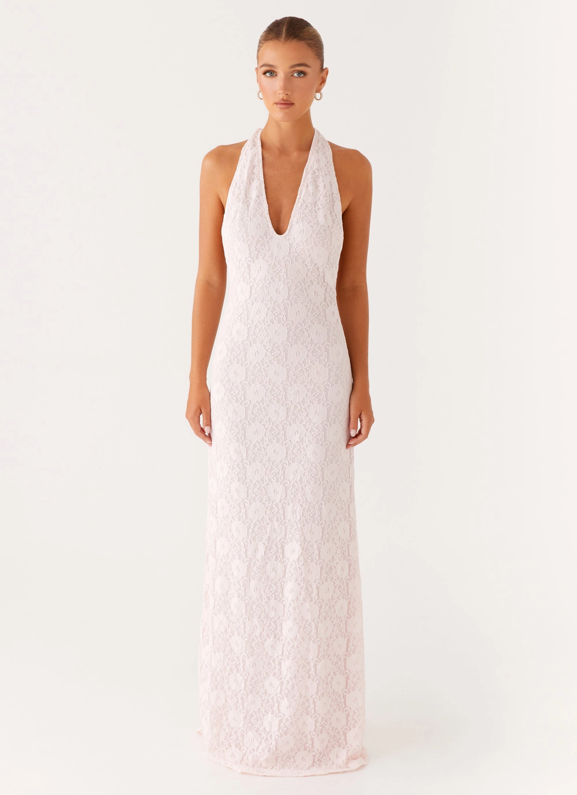 Carly Maxi Dress - Pink Clean Aesthetic