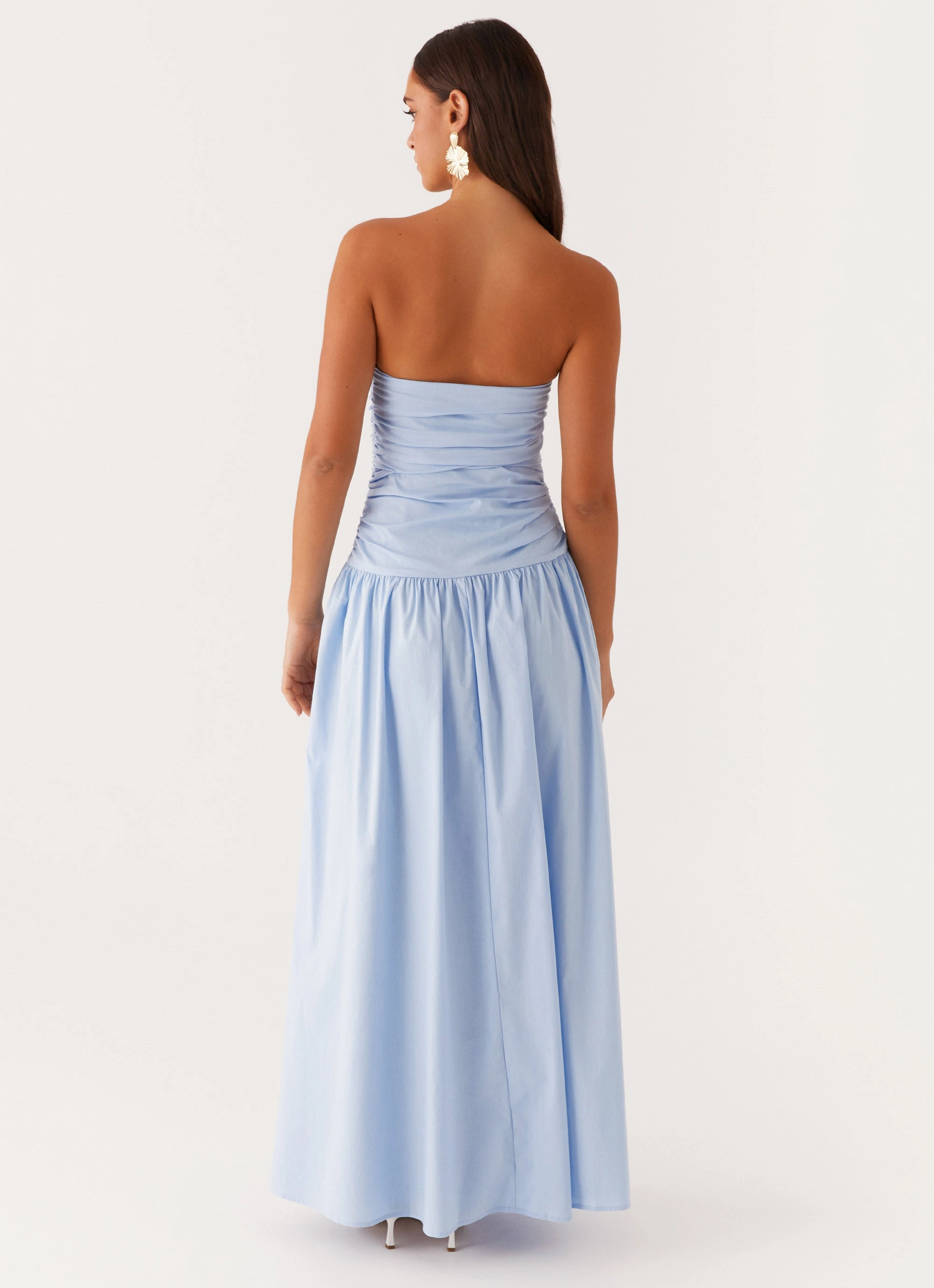 Carmel Maxi Dress - Blue Lawn Soft