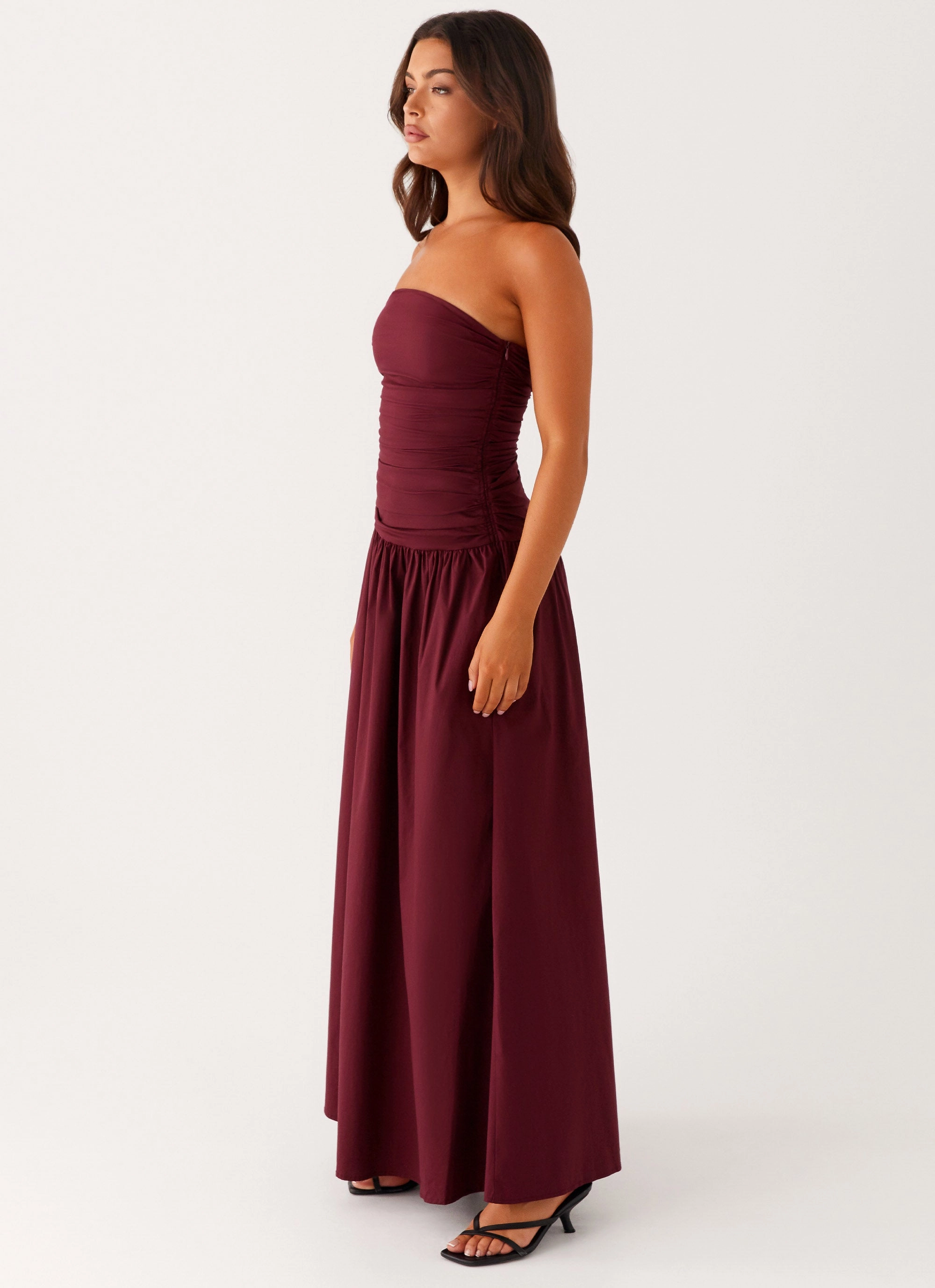NonIrritatingLining Carmel Maxi Dress - Mulberry