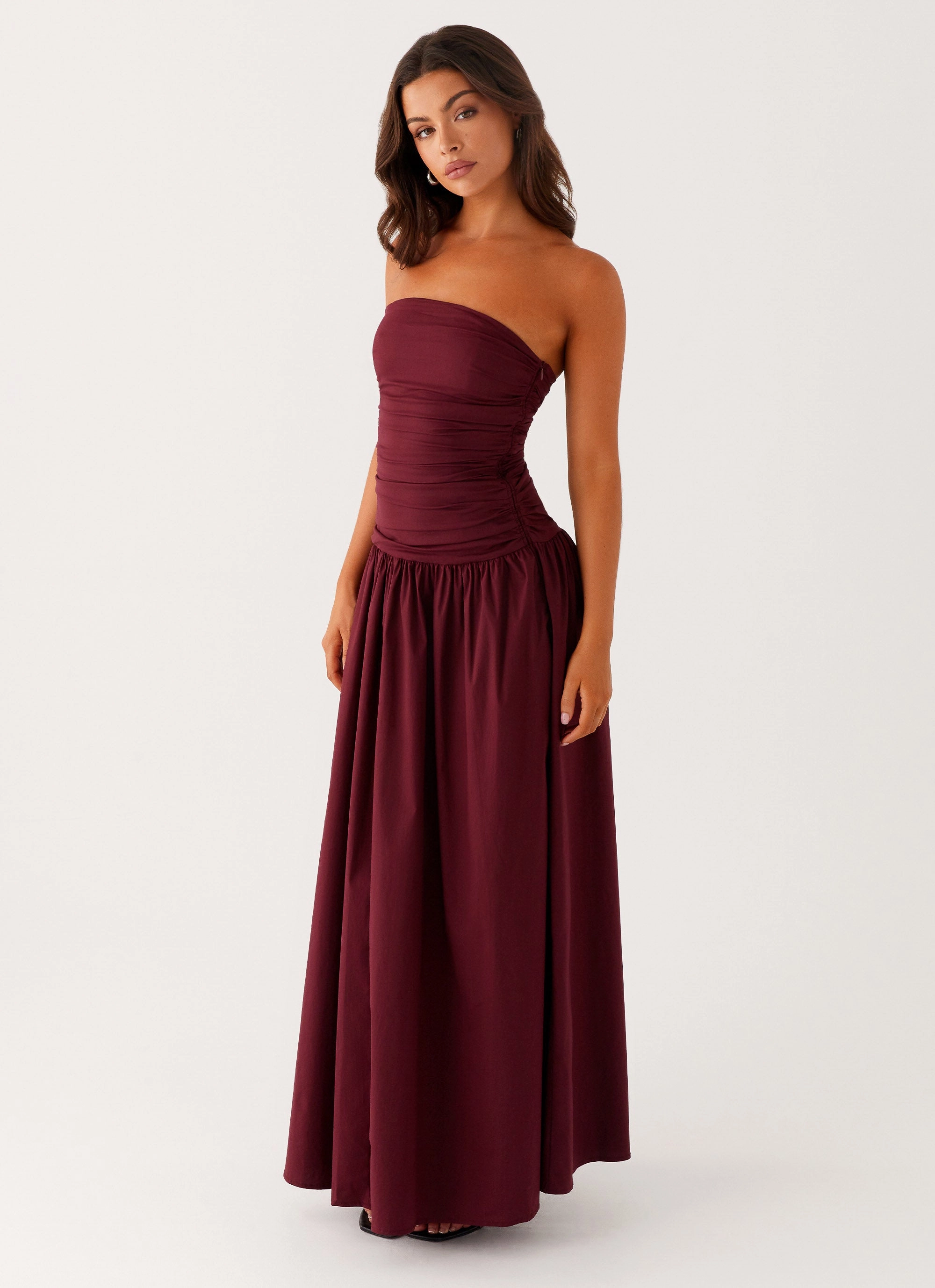 Carmel Maxi Dress - Mulberry Refined Cut