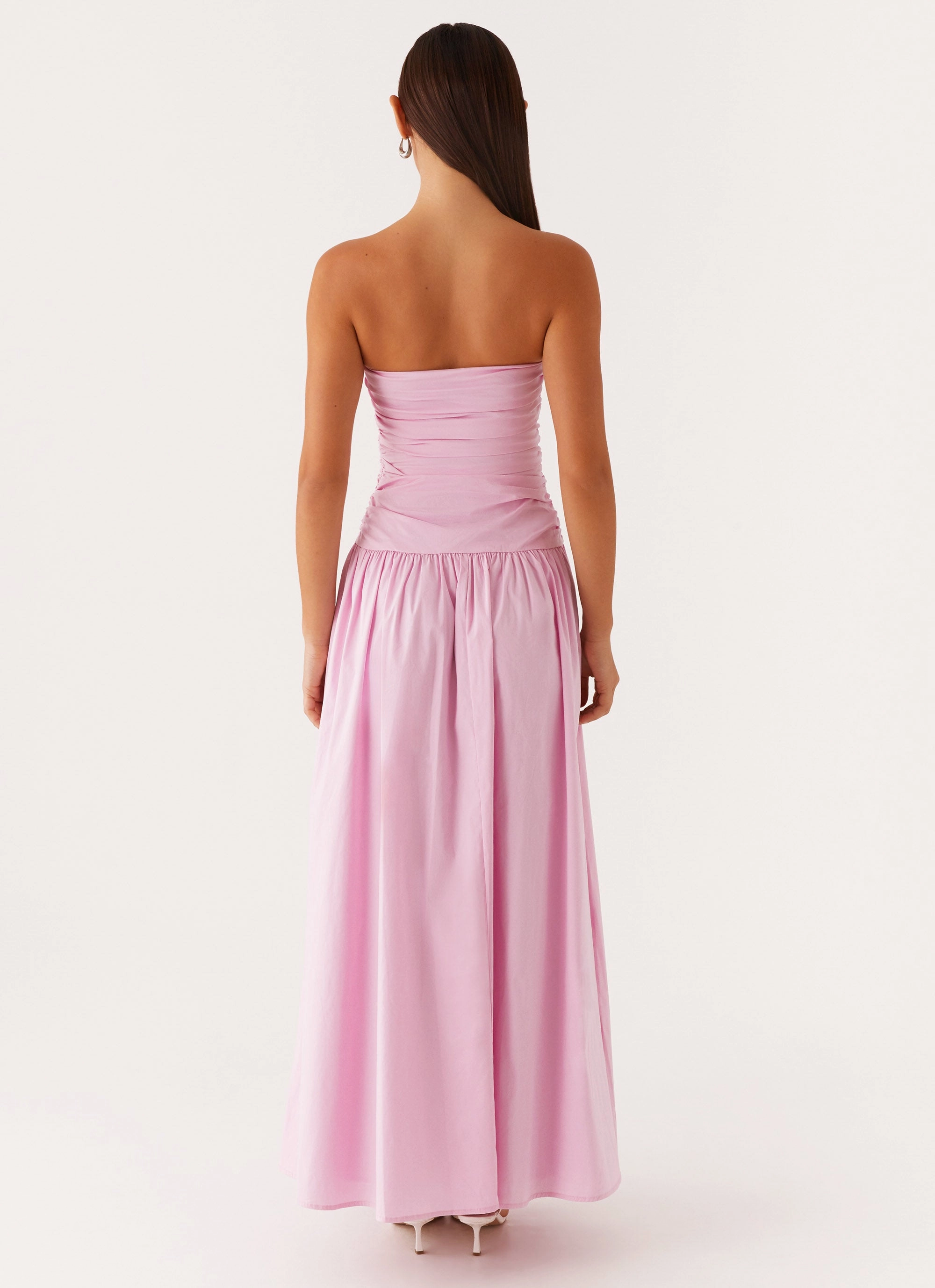Soft Curve Cool Comfort Carmel Maxi Dress - Pink