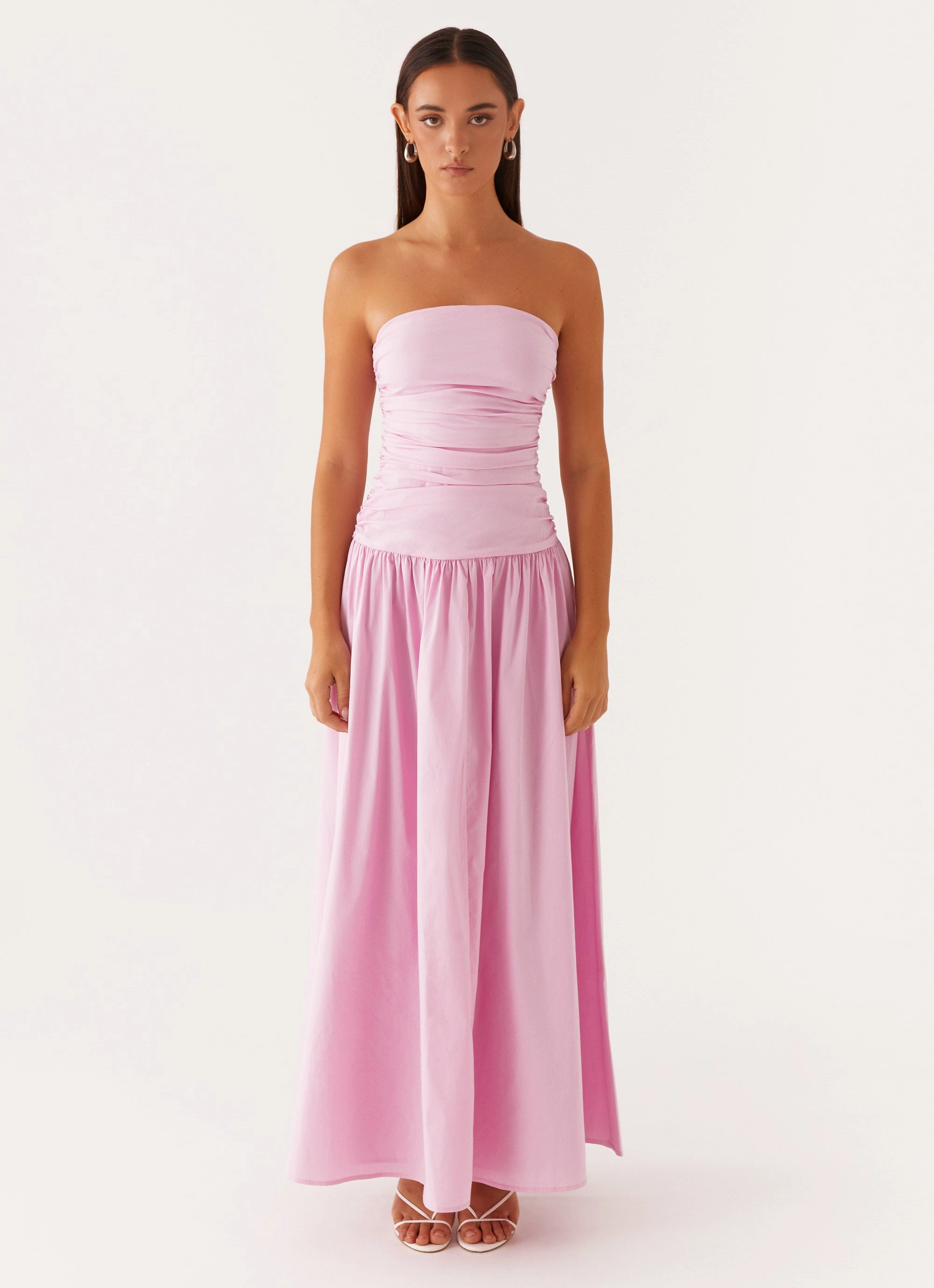Carmel Maxi Dress - Pink Chic Style Timeless Fashion