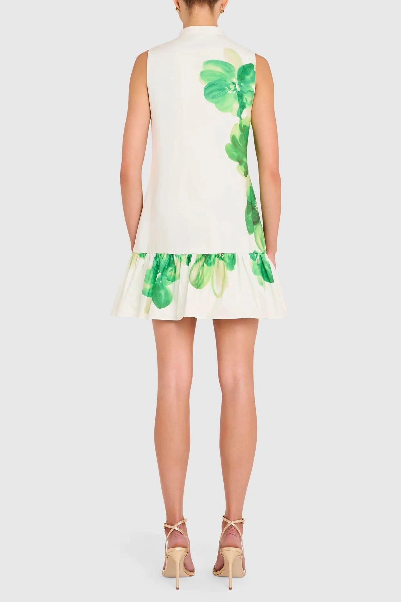 Summer Air Tasteful Detail Carol Dress in Sendai Print