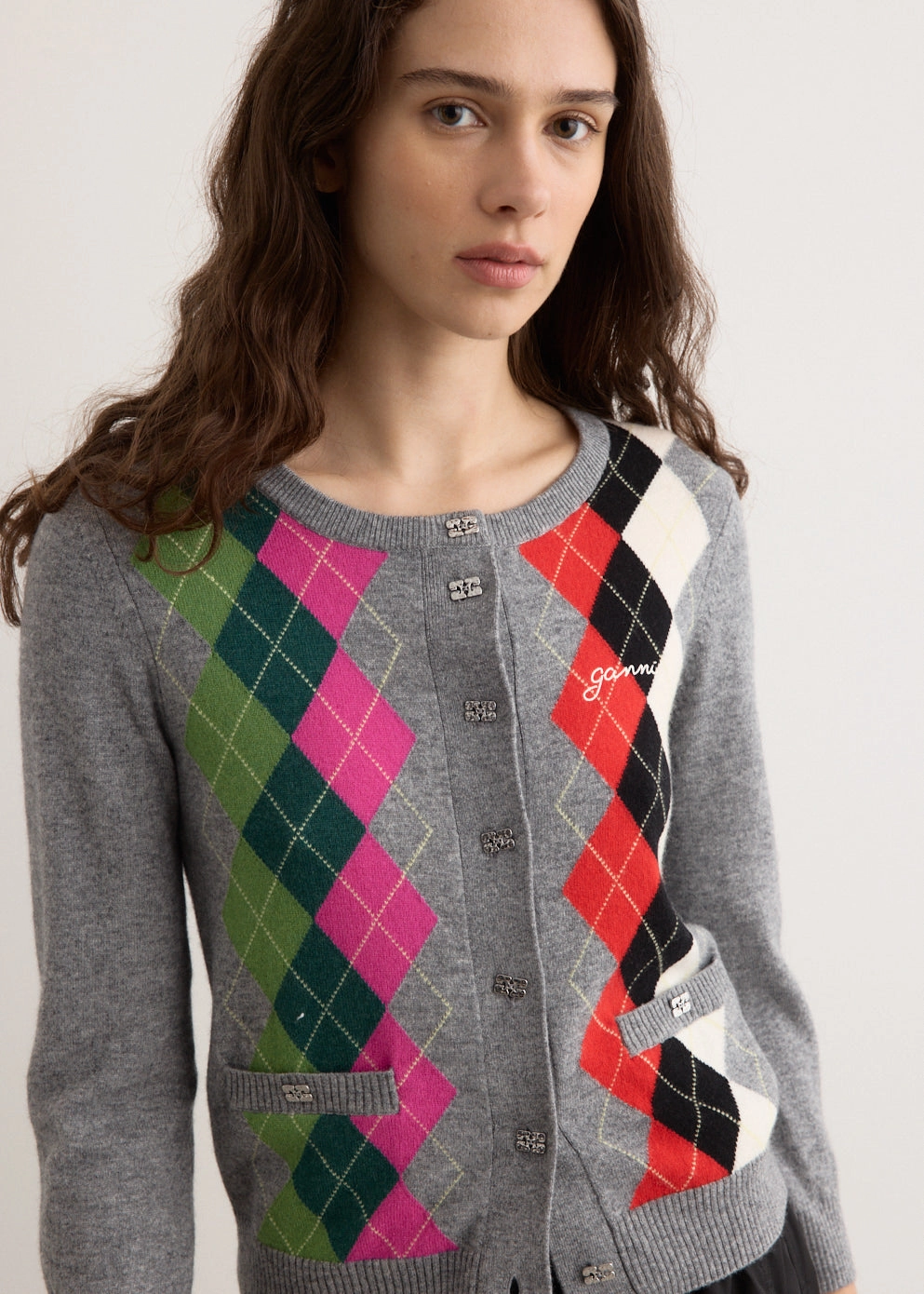 Cashmere Wool Mix Cardigan Machine washable Sleek Wear