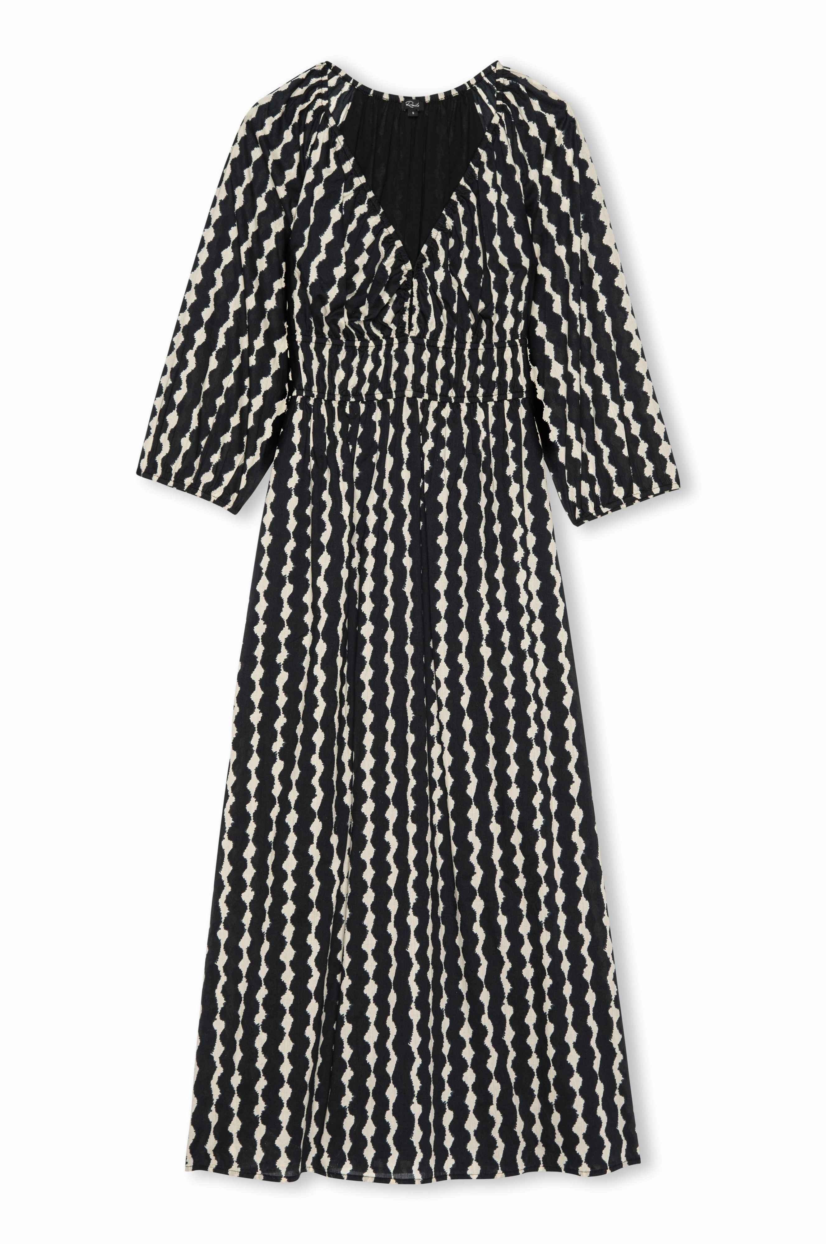 Casual Comfort Wear Paio Dress in Painted Noir