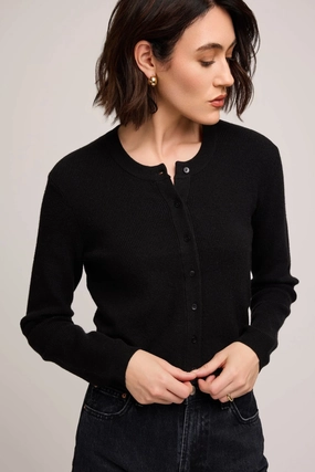 Soft Touch Mirabelle Cardigan - Black
