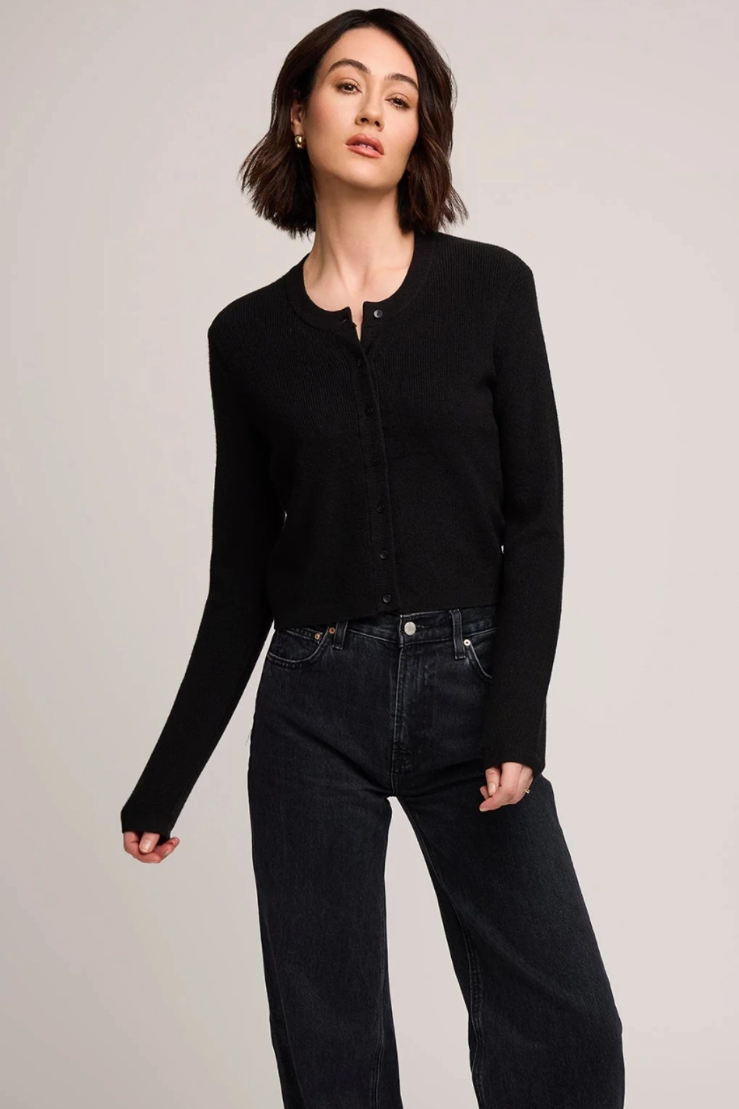 Smart Look Mirabelle Cardigan - Black