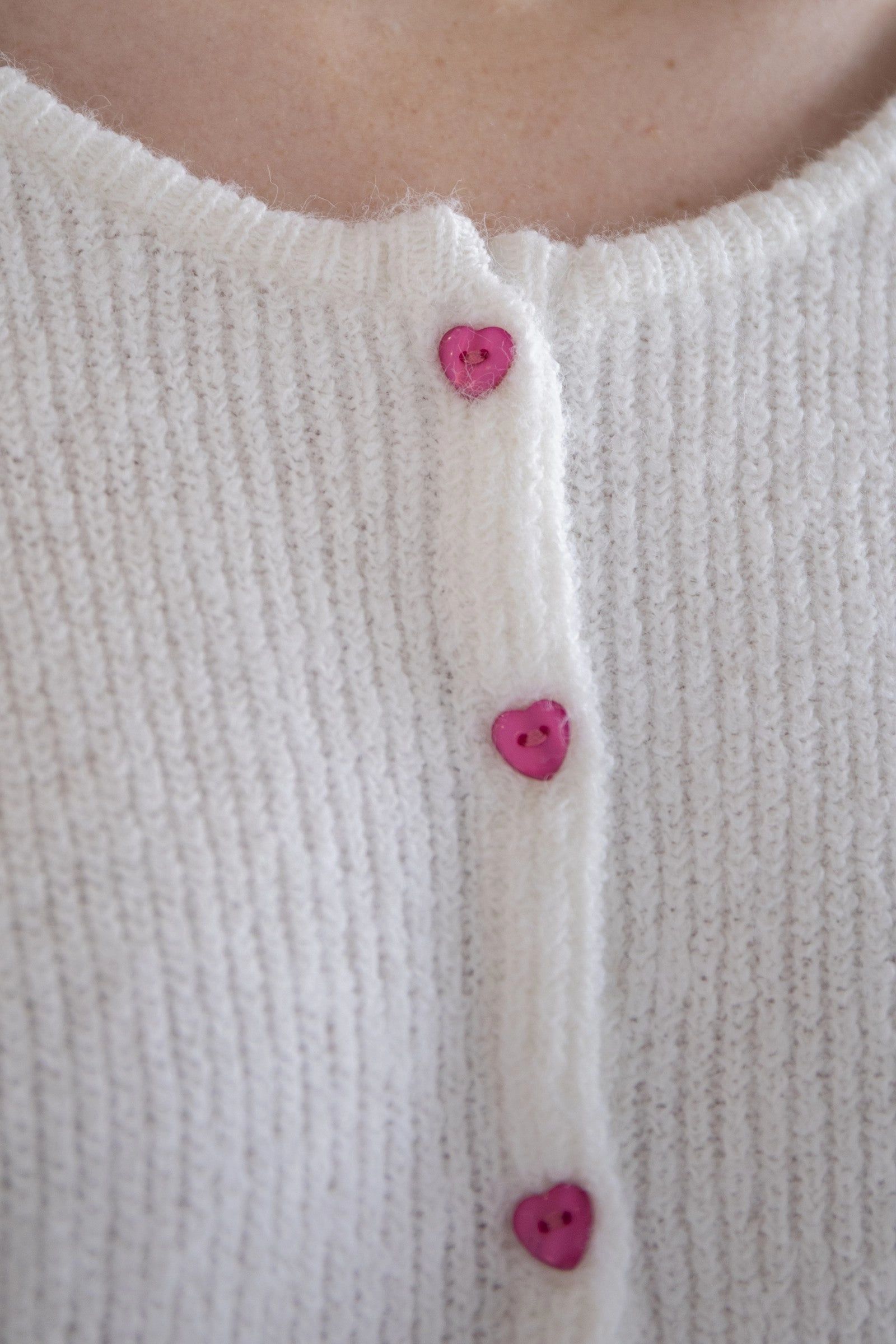 Amora Cardigan Thermal Locking Yarn