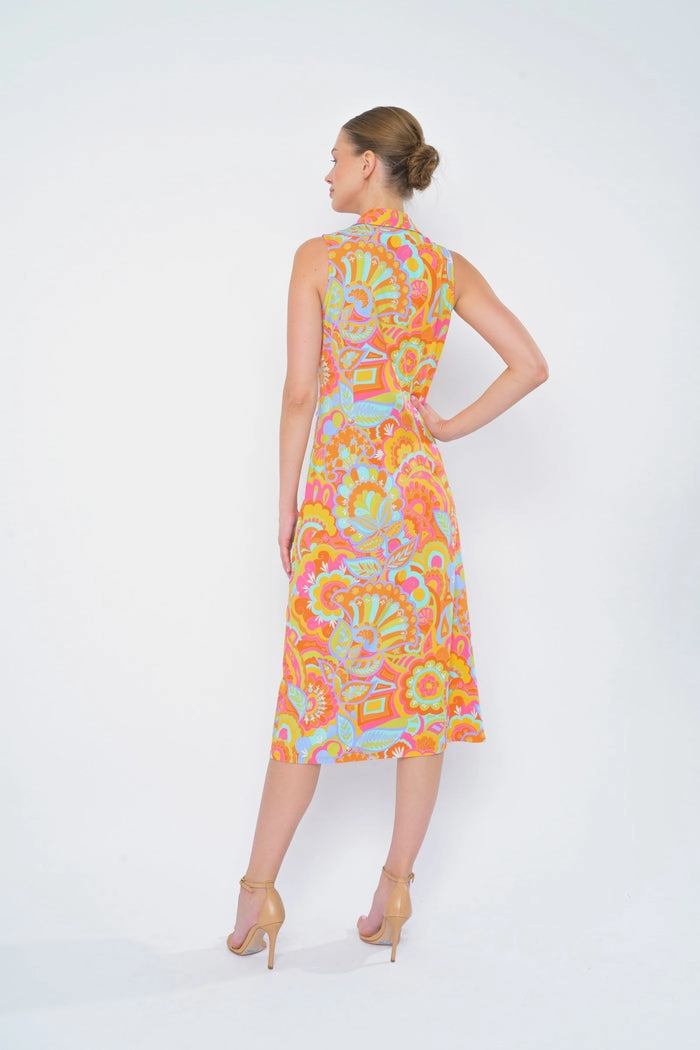 Adrianne Dress in Rainbow Beach Elegant Layer