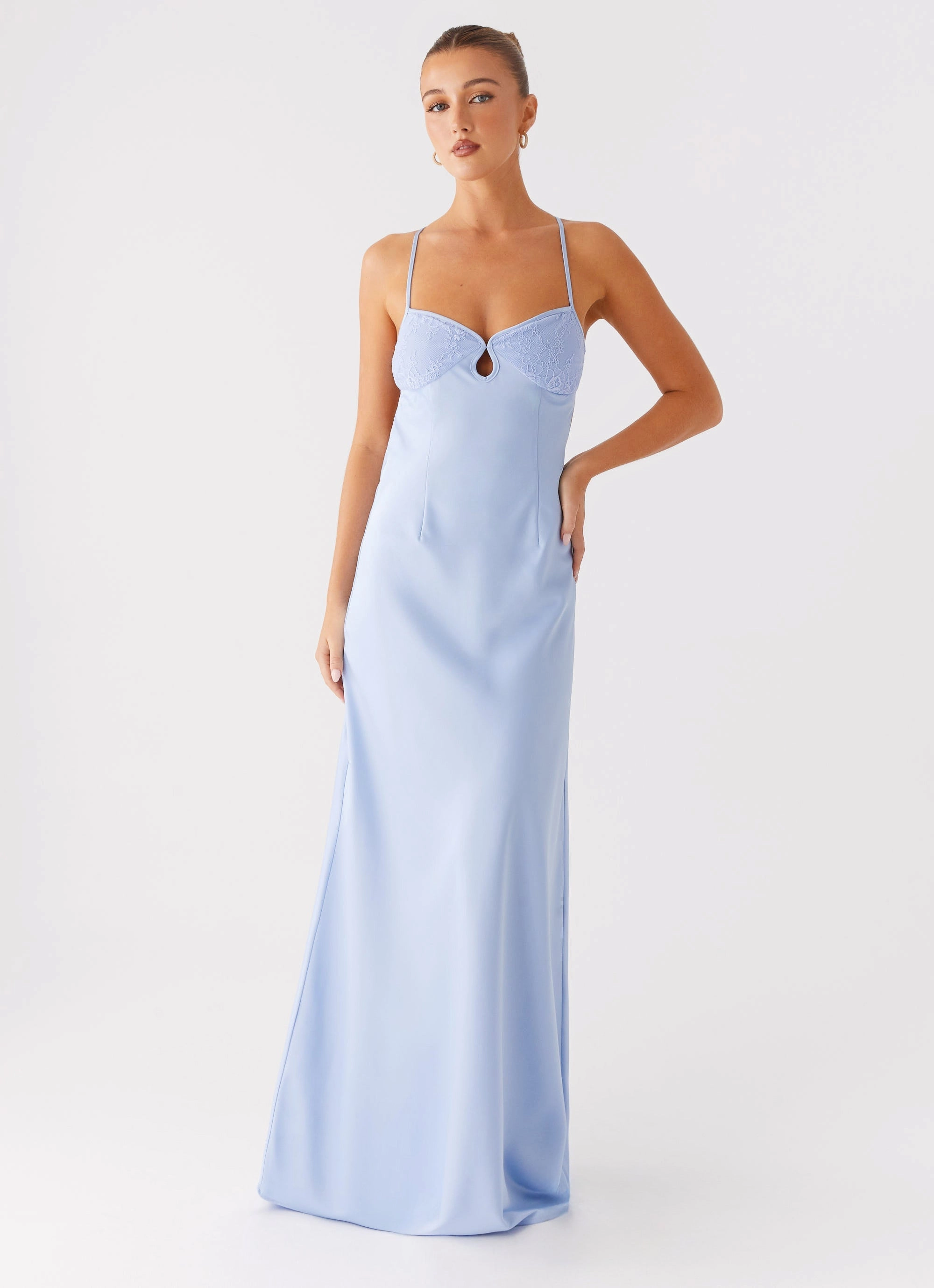 Comfortable Design Wear EcoFriendlyDye Joanie Maxi Dress - Blue