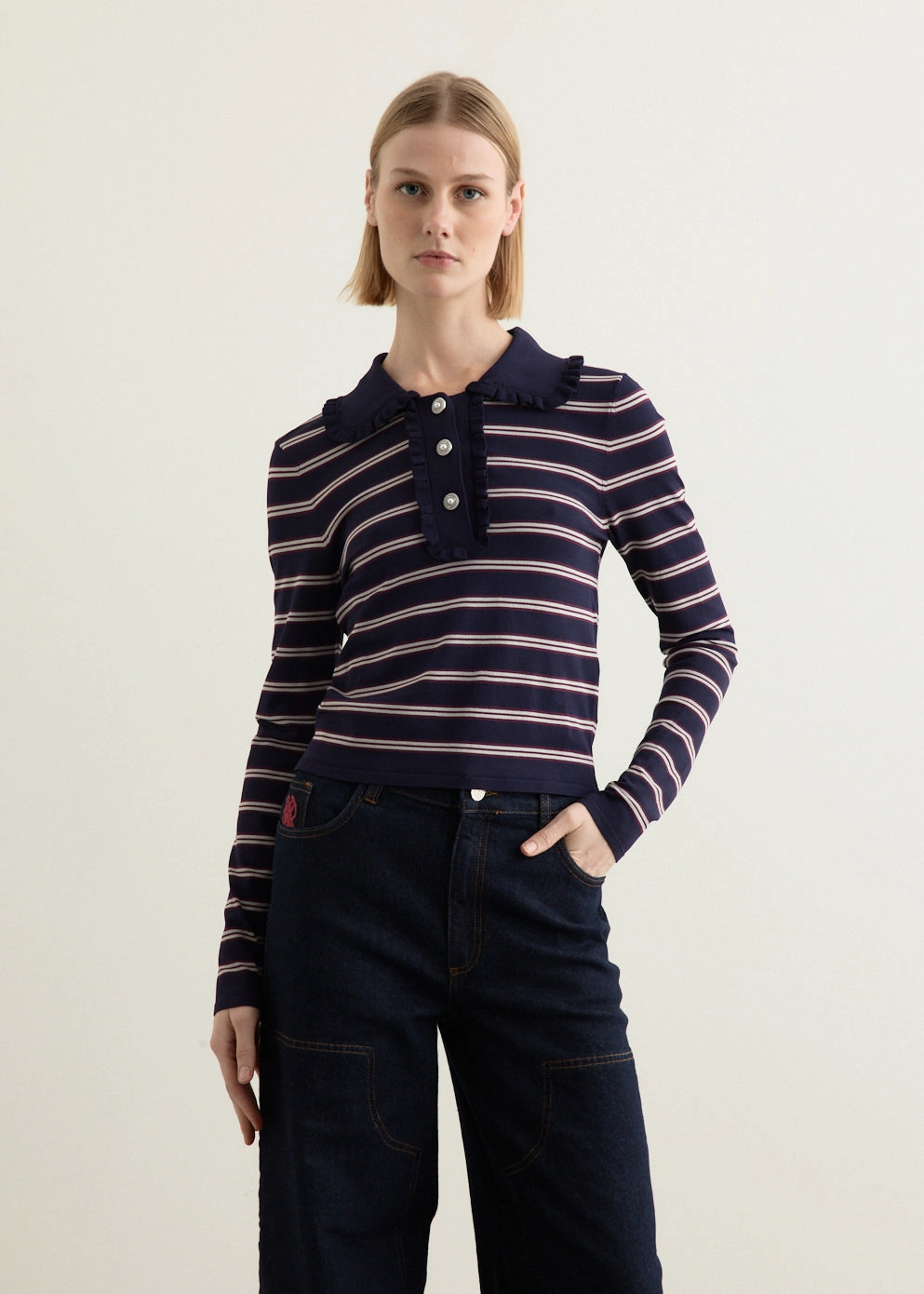 Ventilation Panel Design Cozy Comfort Catarin Sweater