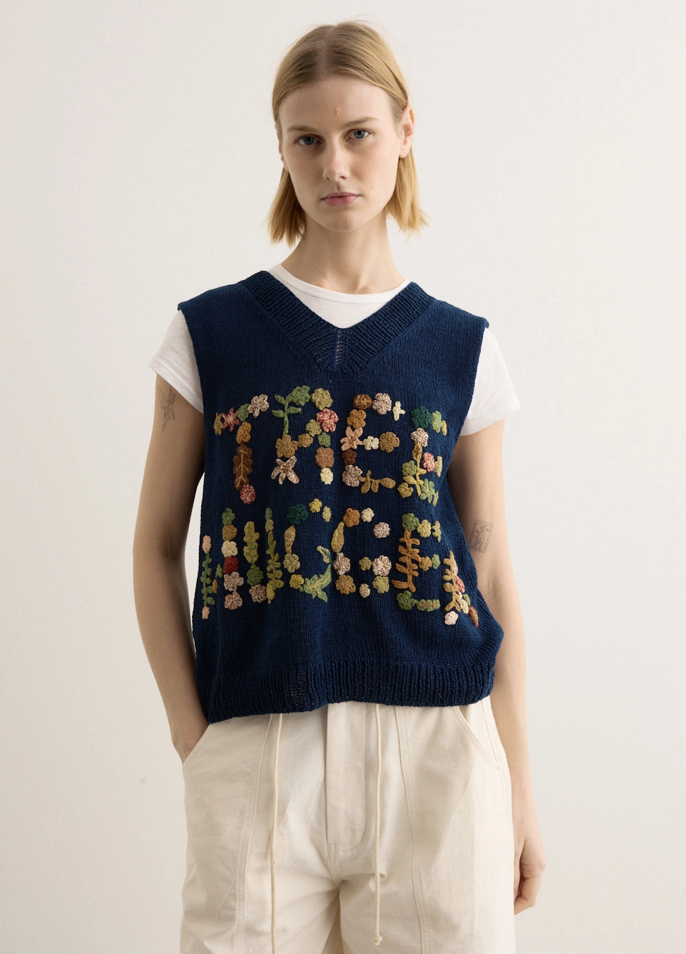 Party Knit Vest Ultra Soft Reversible Seamless Design