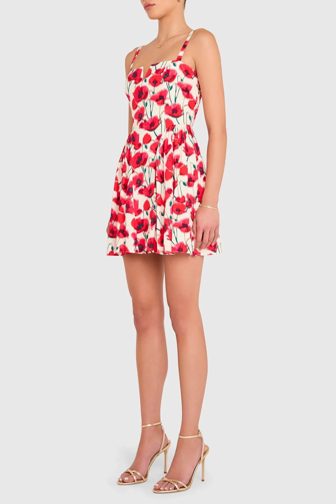 Sarabeth Dress in Poppy Field Magic Day Pocket-Detail