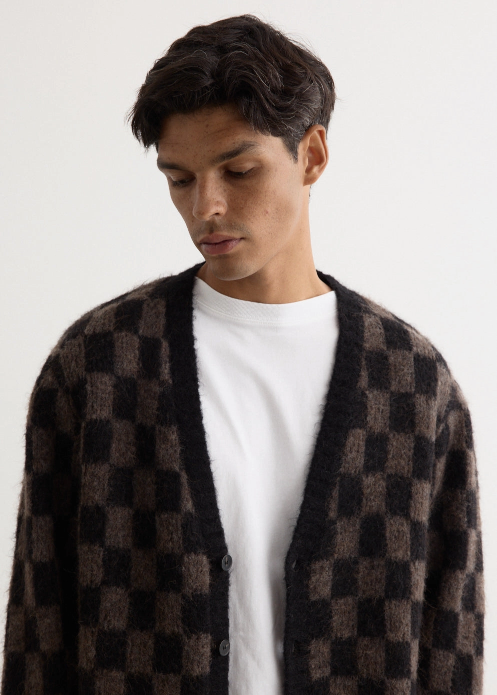Chess Cardigan Classic Pick