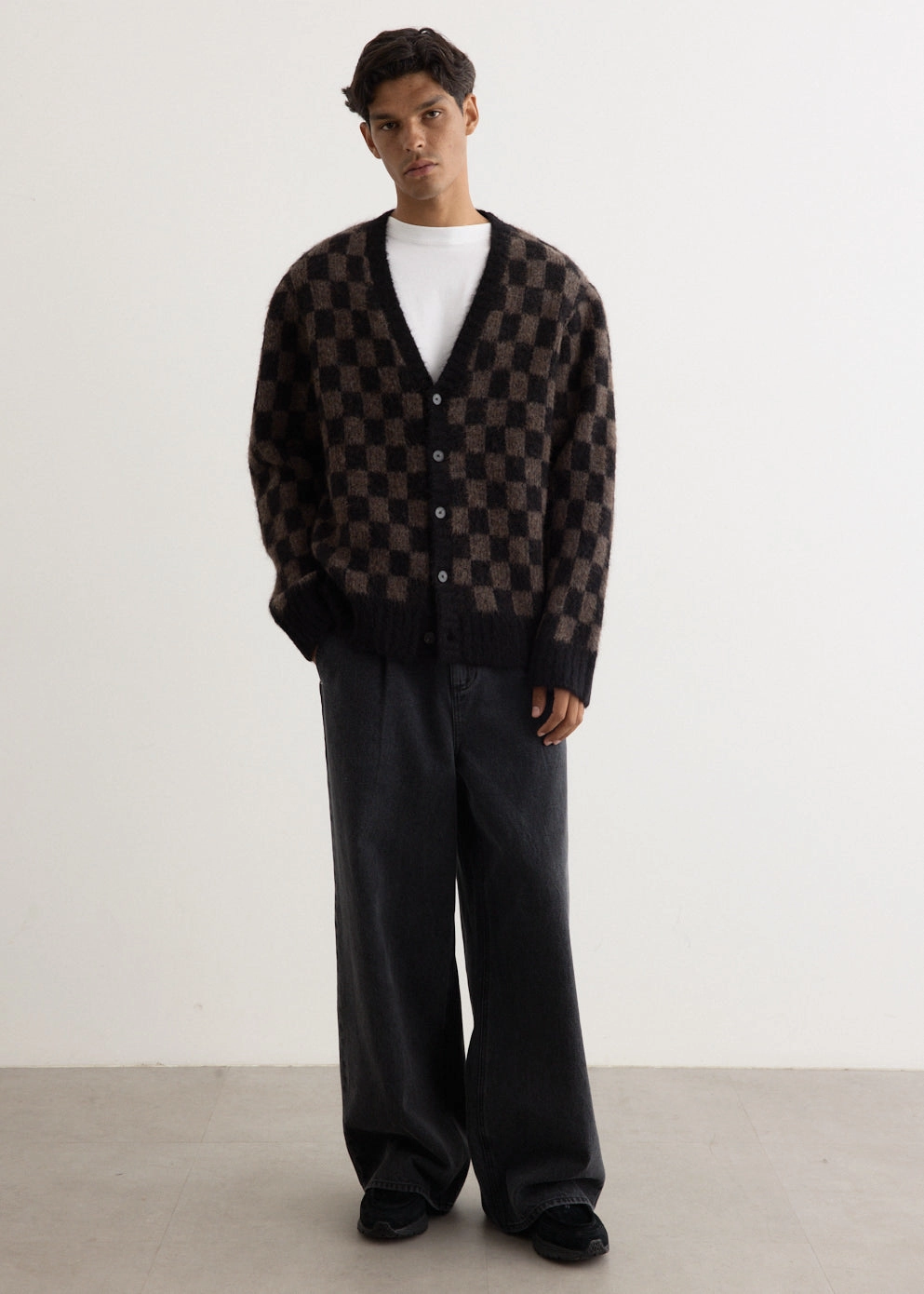 MoistureWicking Chess Cardigan