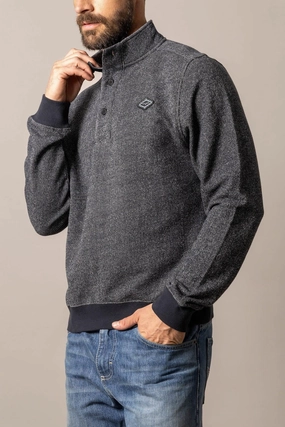 Kimes Ranch Mens Kingswell Black 100% Cotton Sweatshirt Personalized Touch Team Building