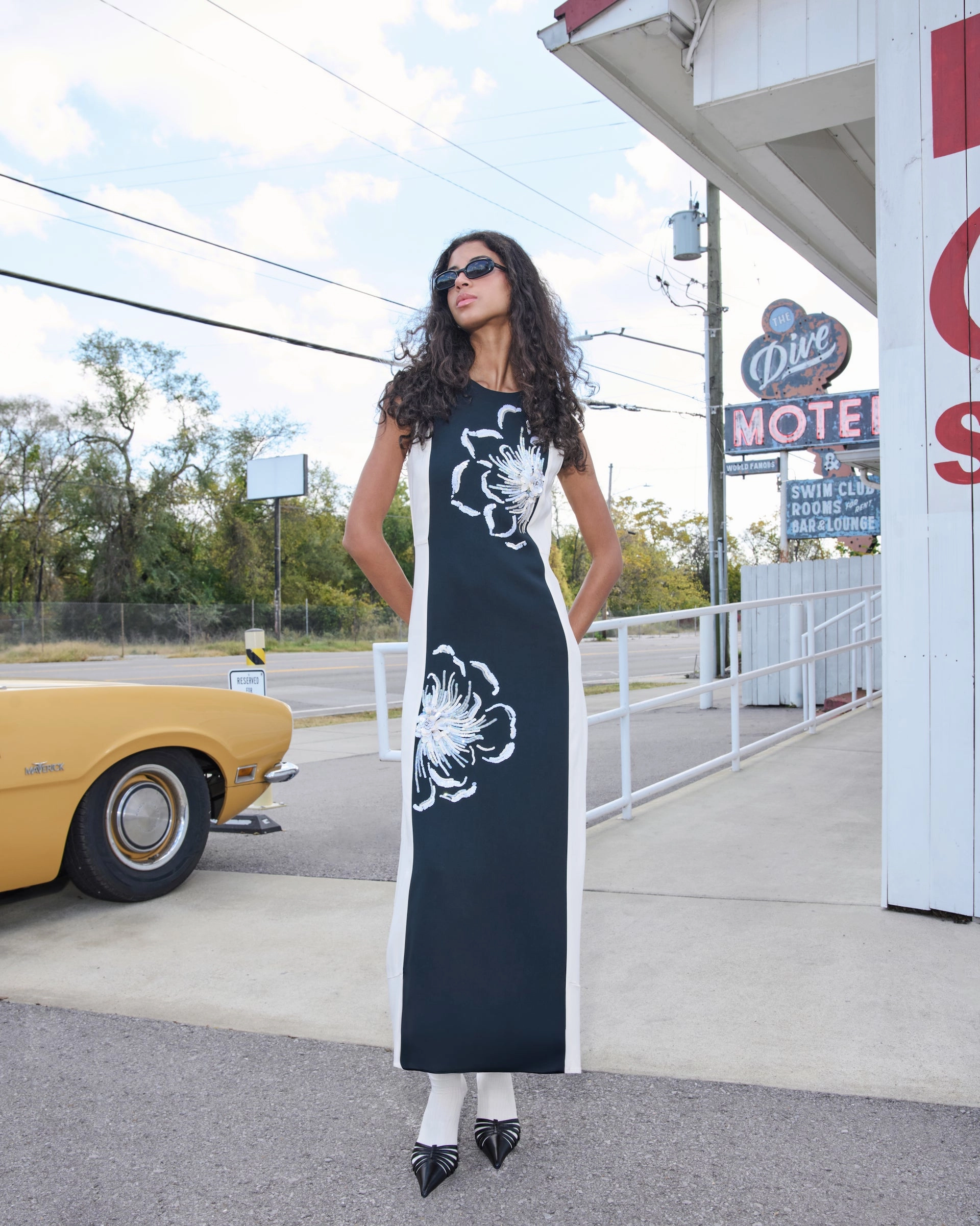 Daily Flex Glossy-Finish Colette Dress