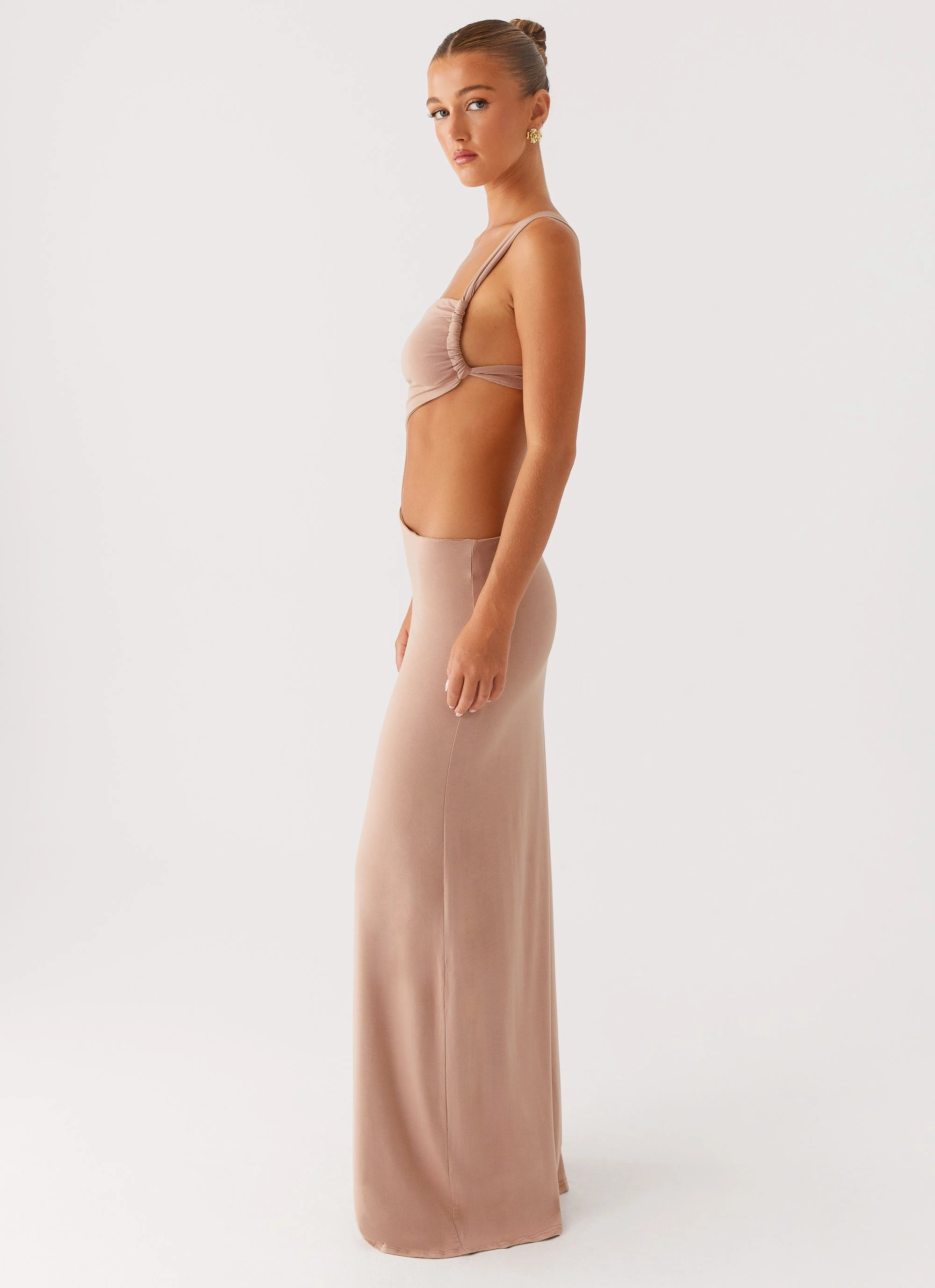 City Layer Kika Maxi Dress - Beige