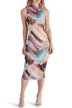 Style Vibes Soft Fabric Sidra Dress in Desert Pink