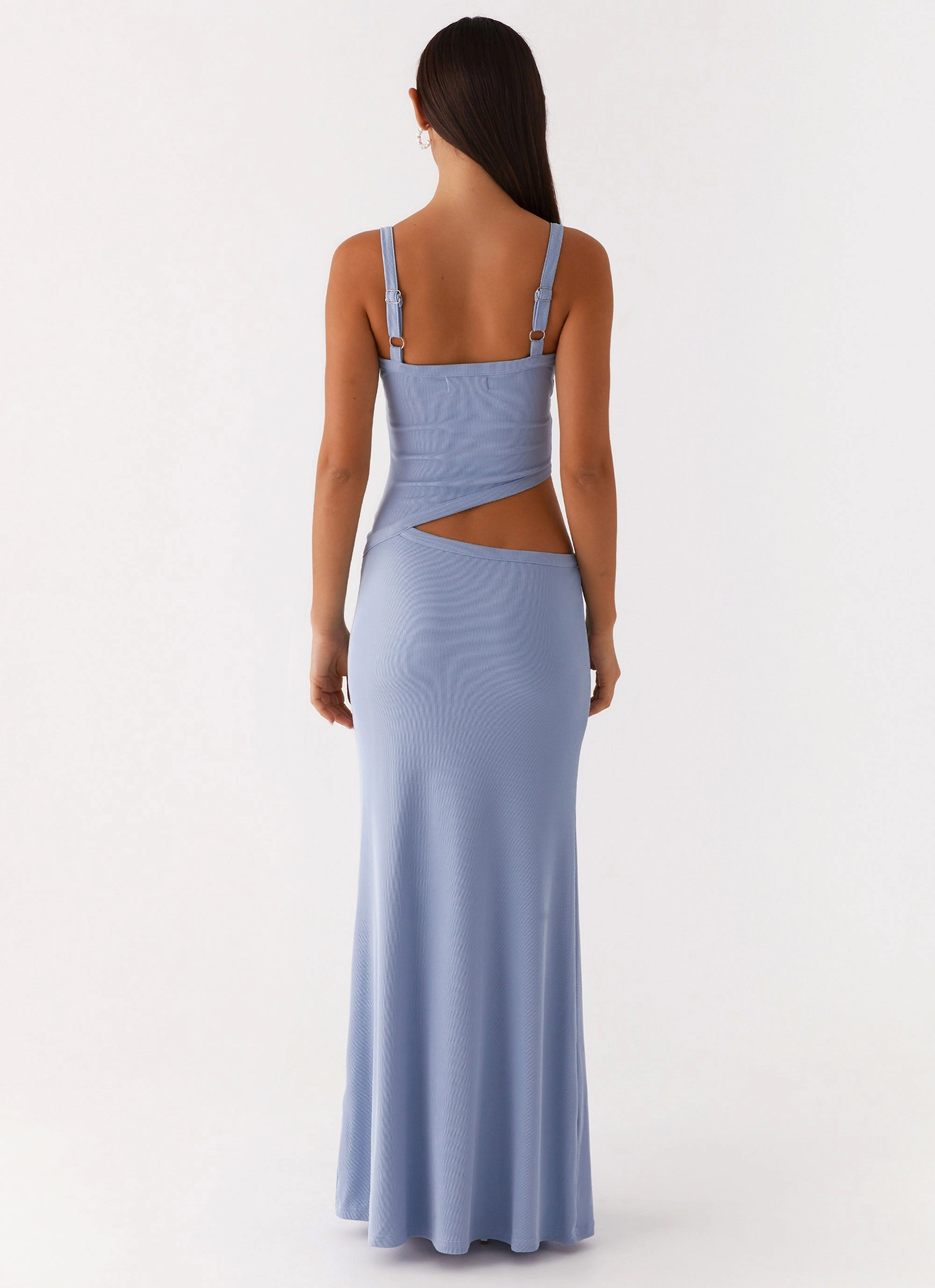 Jocelyn Maxi Dress - Blue Fair-Trade Inner lining
