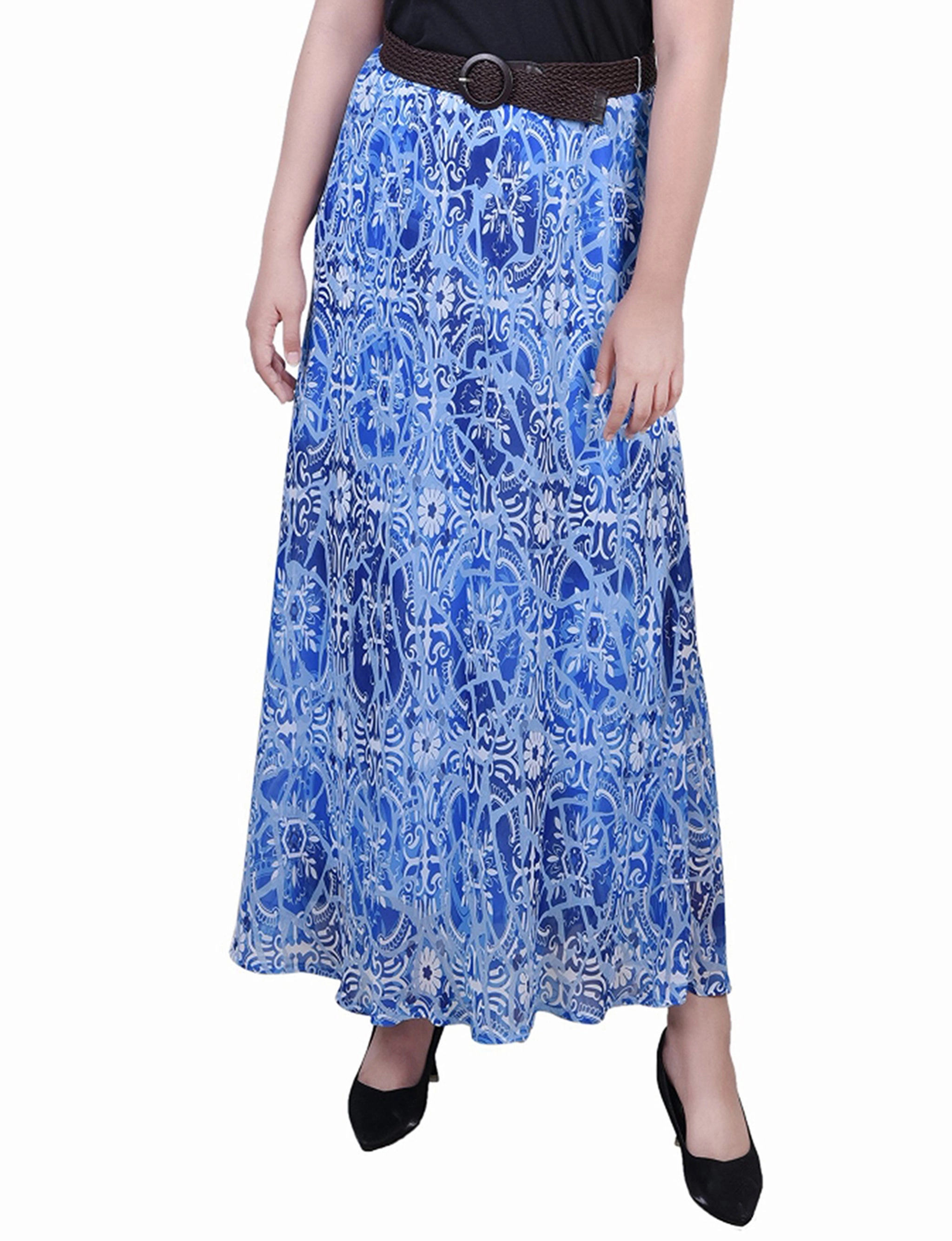 Chiffon Maxi Skirt Sophisticated Style