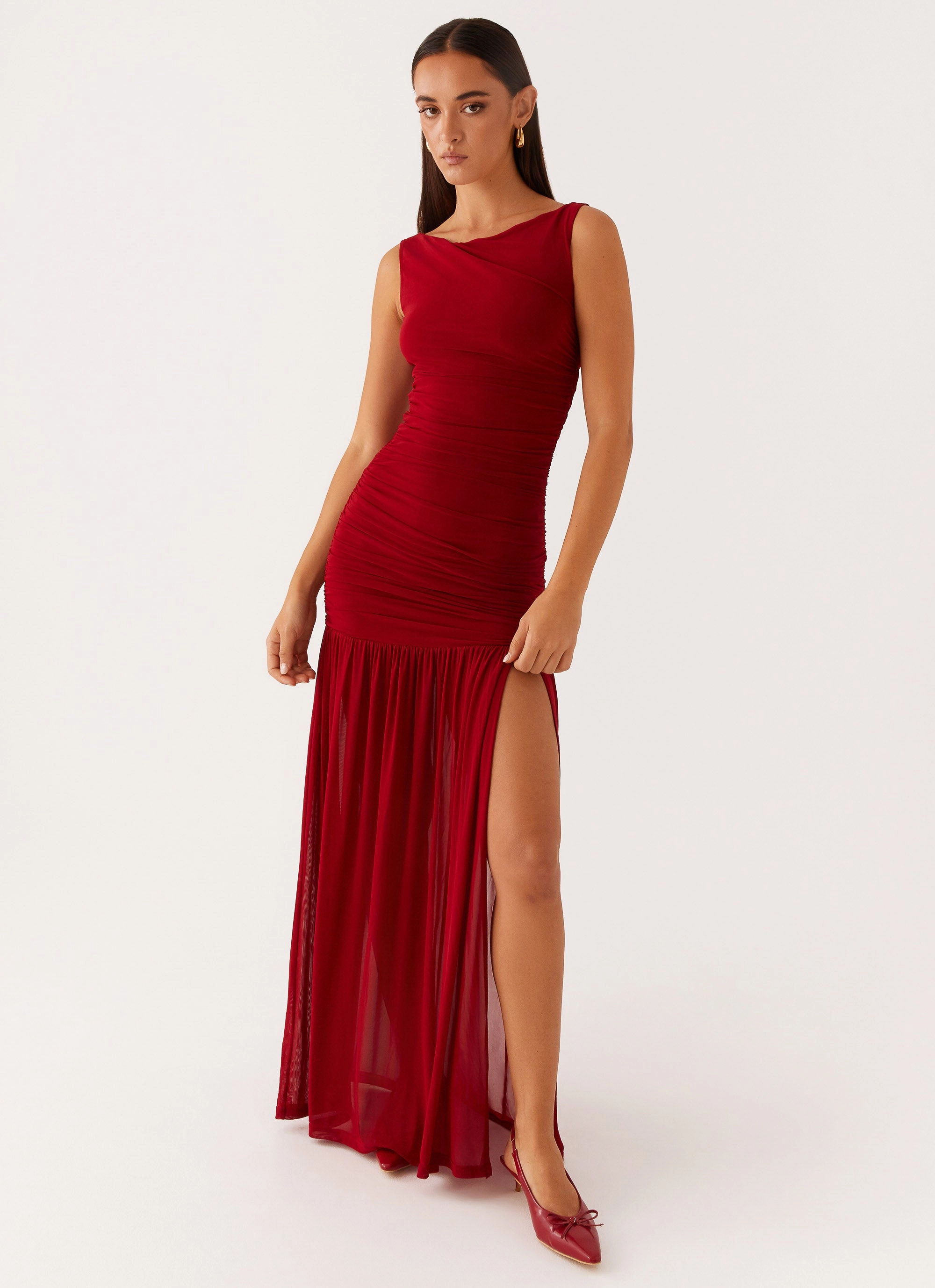 Manon Maxi Dress - Red Vibe Choice