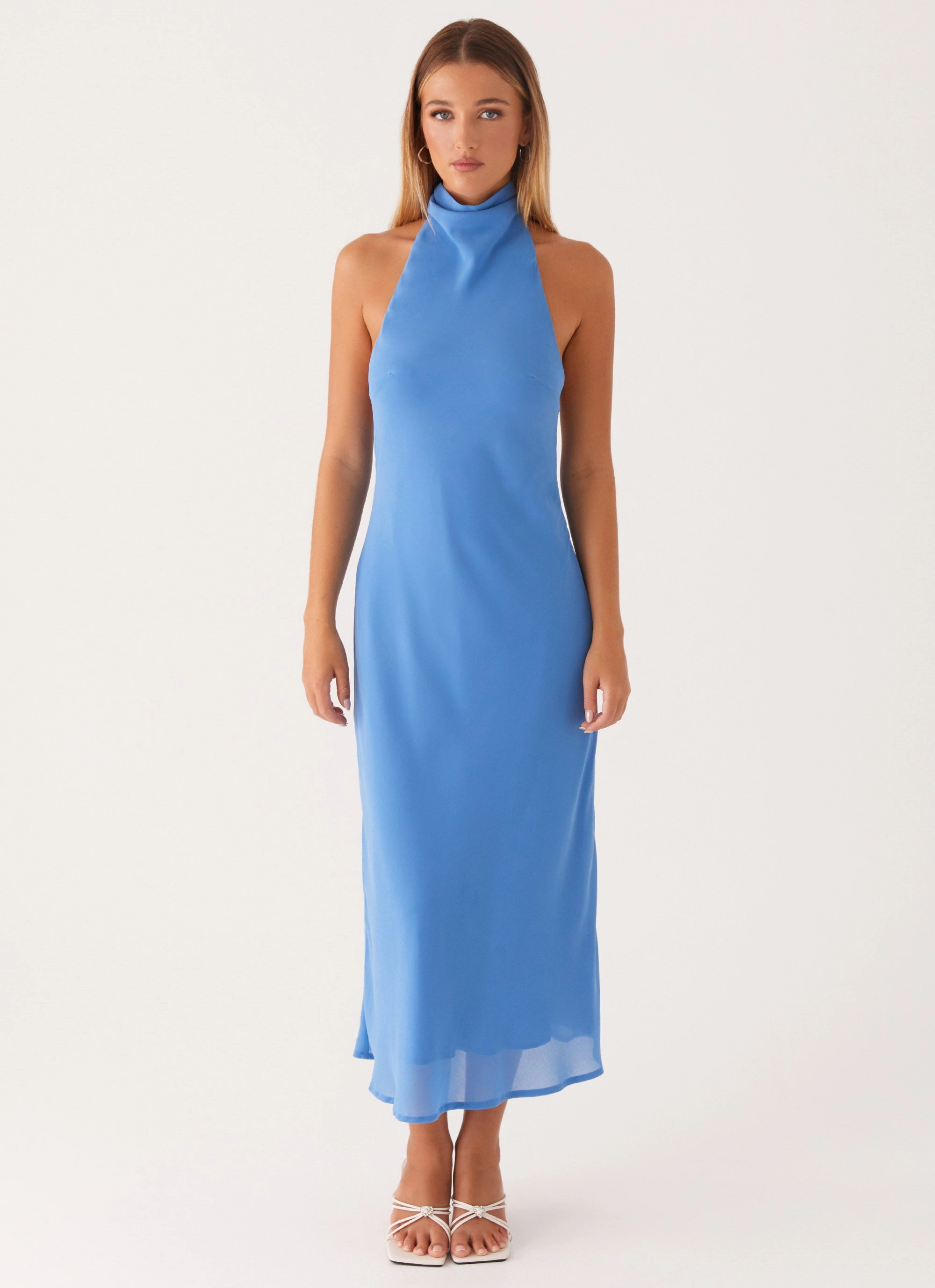 Shelly Midi Dress - Azure Night Style