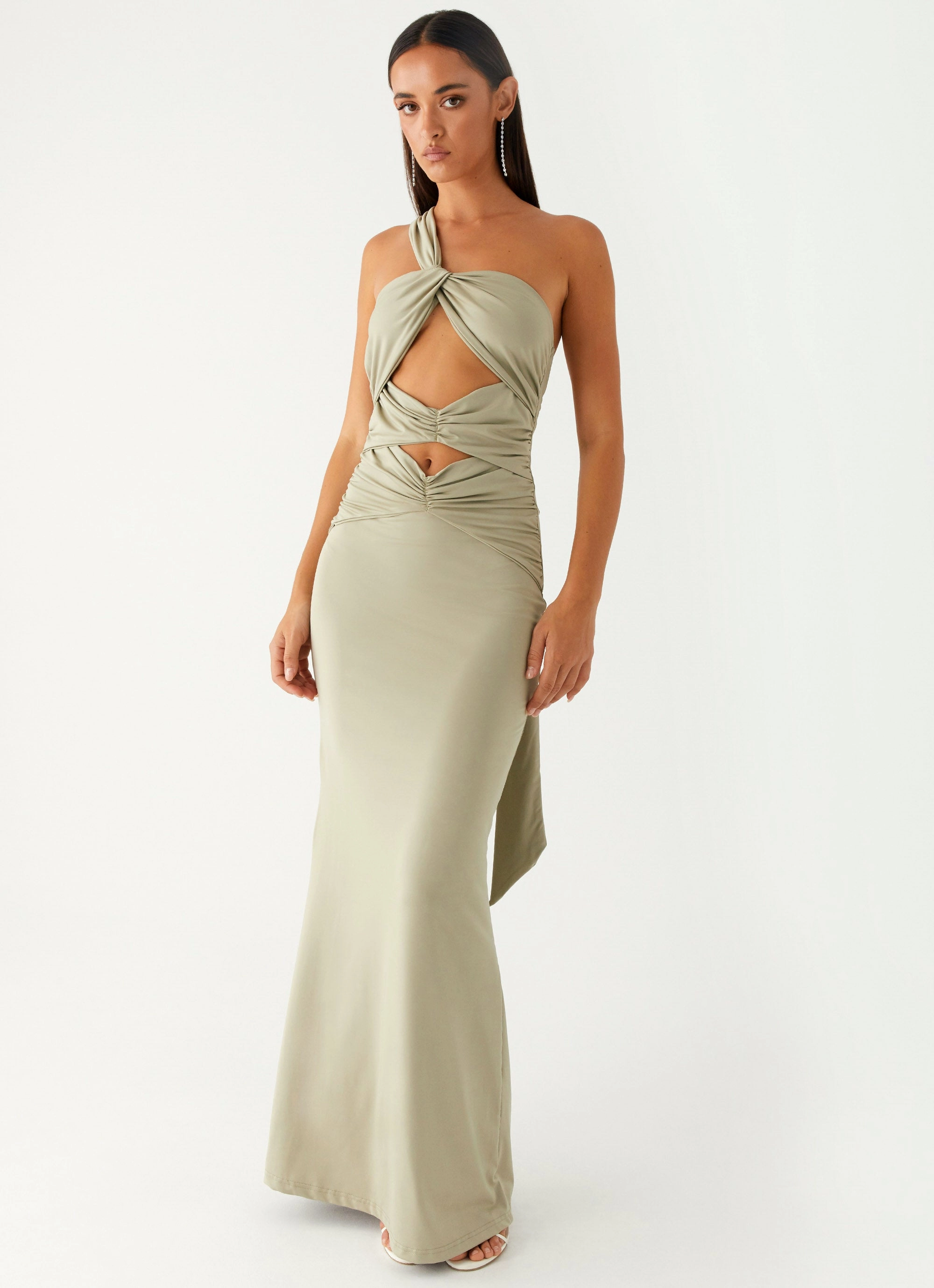 Christie Maxi Dress - Sage Stylish and Comfortable