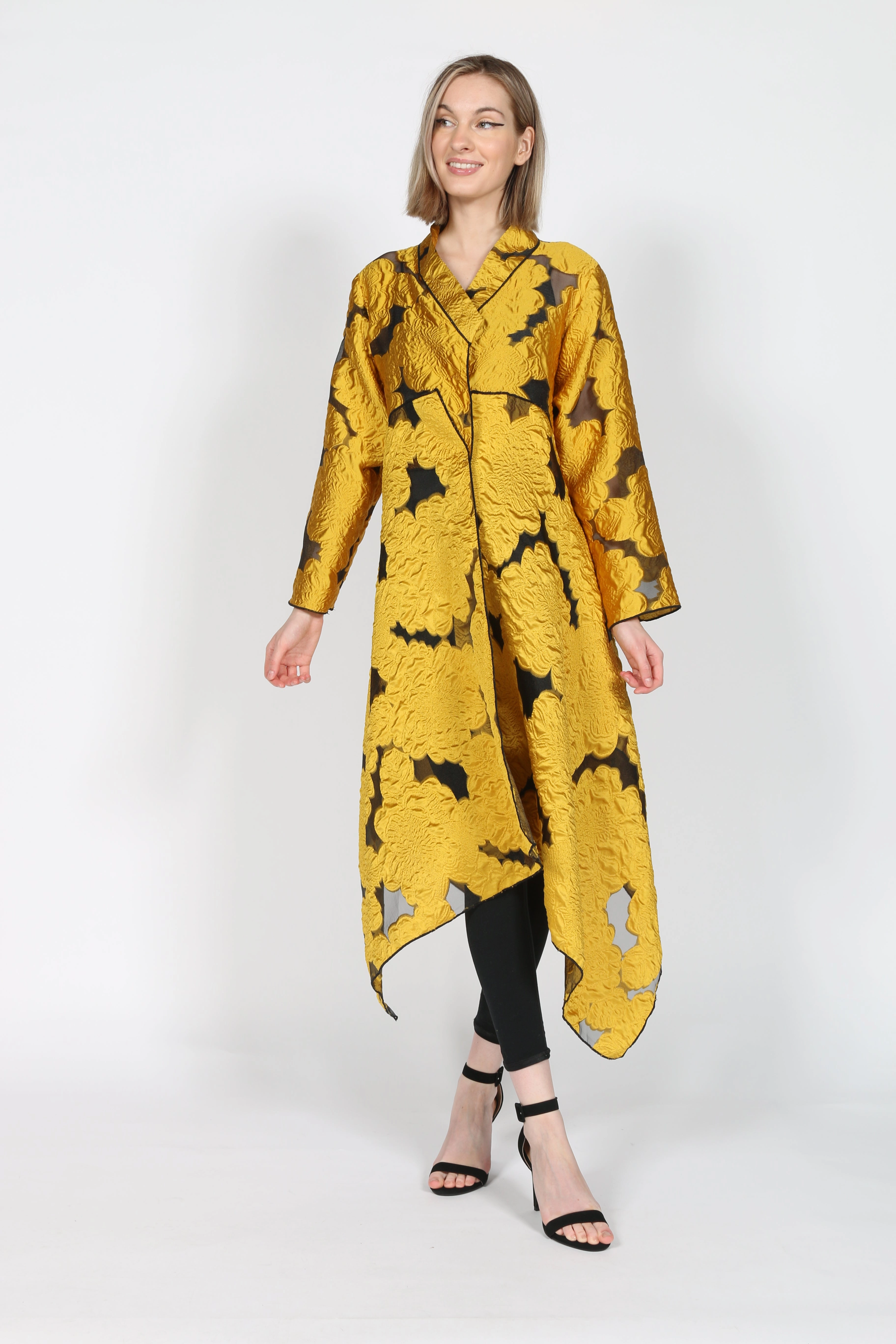 Modern Drop Tail Hem Auxiliary Attachment Points Cij4111 jacket