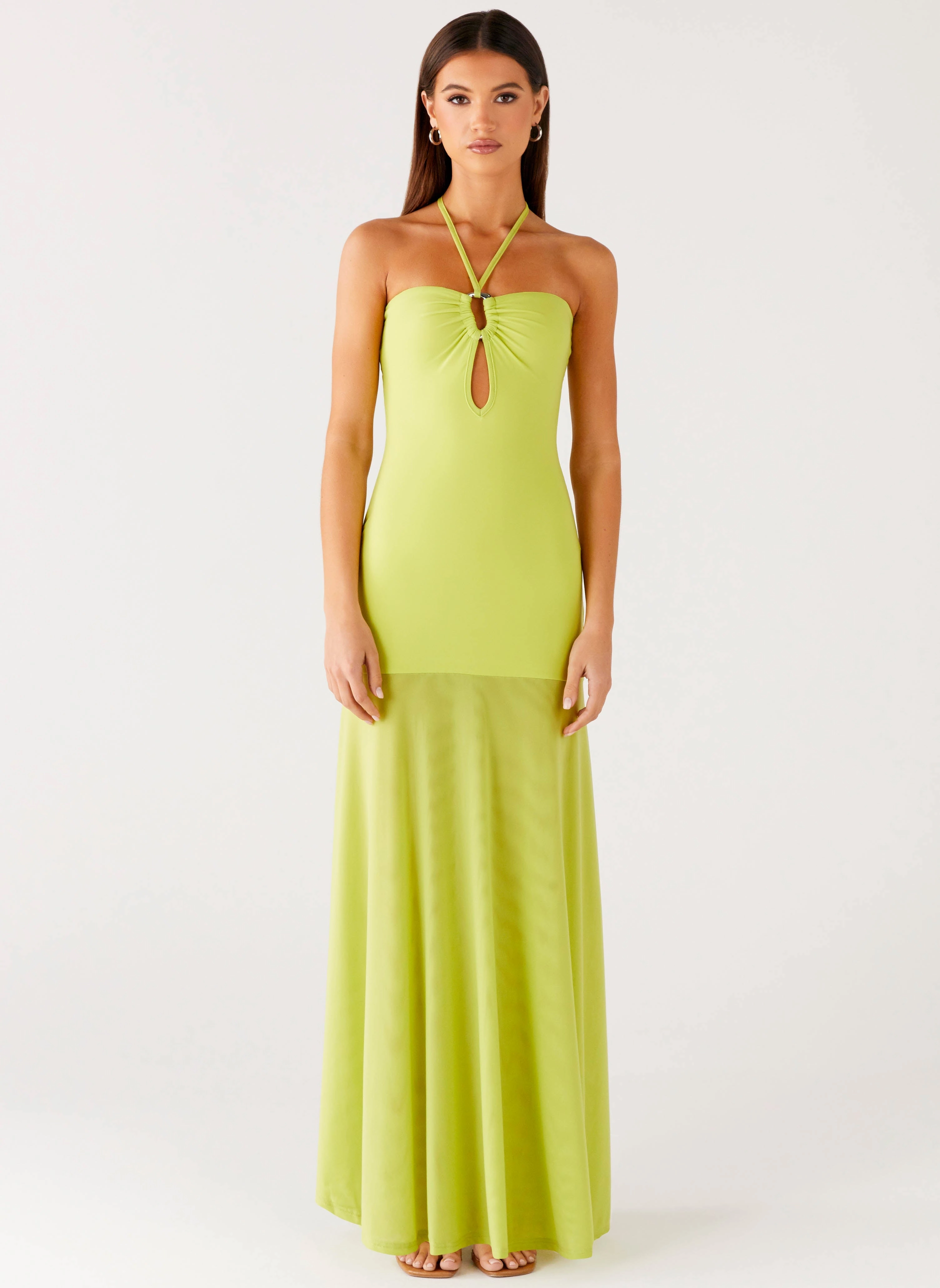 Cozy Flex Claria Maxi Dress - Lime