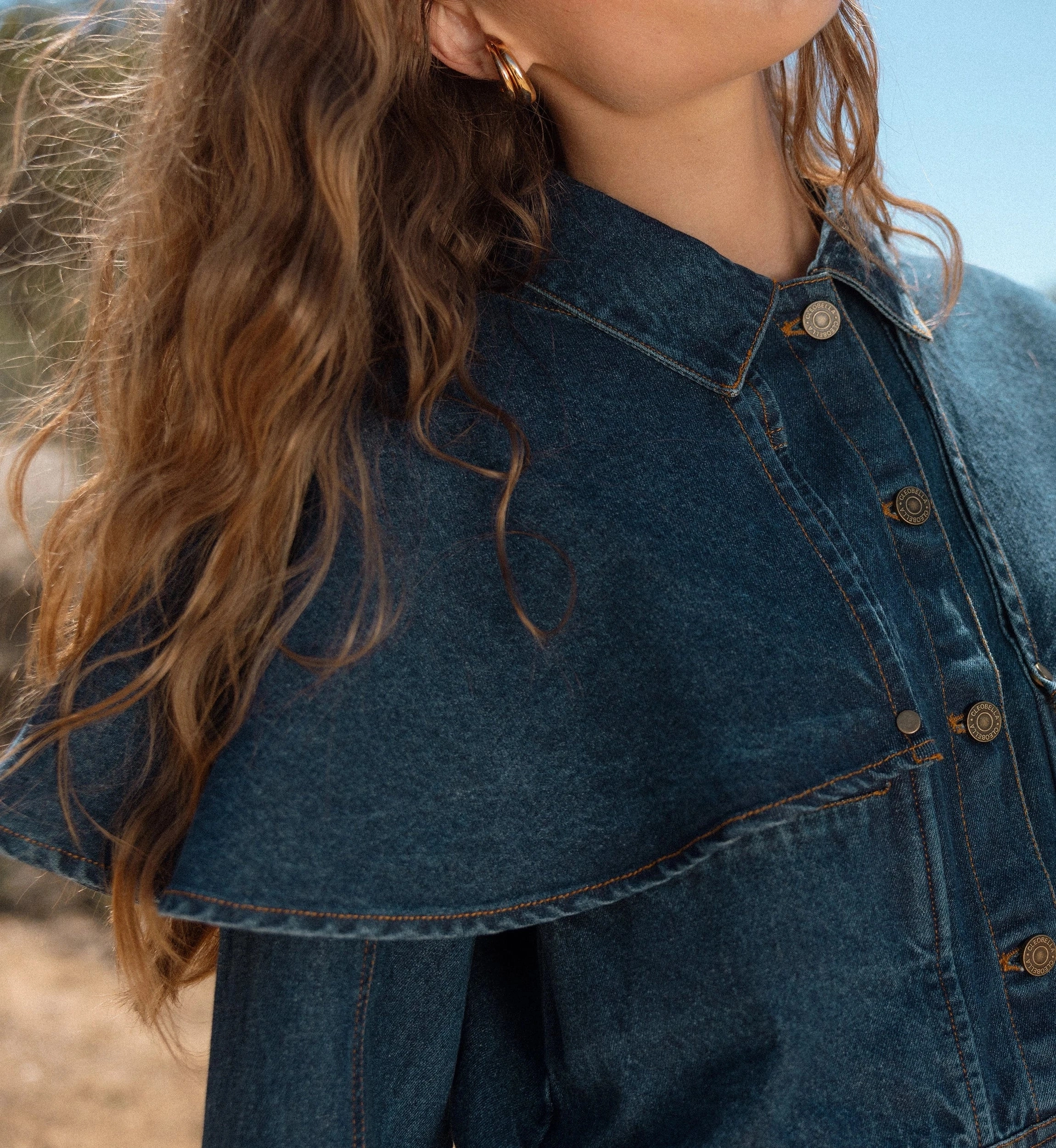 Clarke Jacket | Dark Denim Casual Warmth