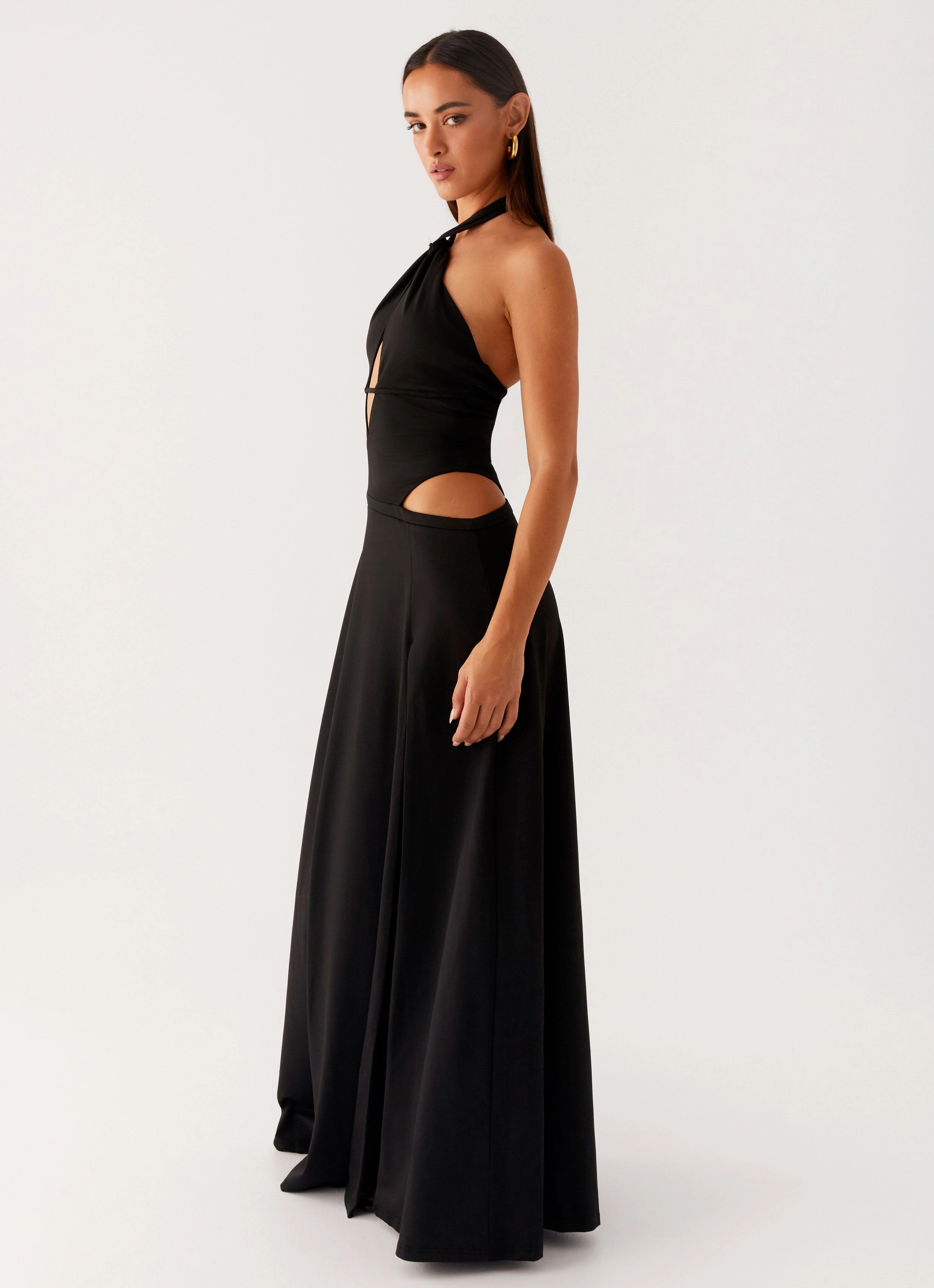 Clean Chic Perfect for Layering Turner Maxi Dress - Black
