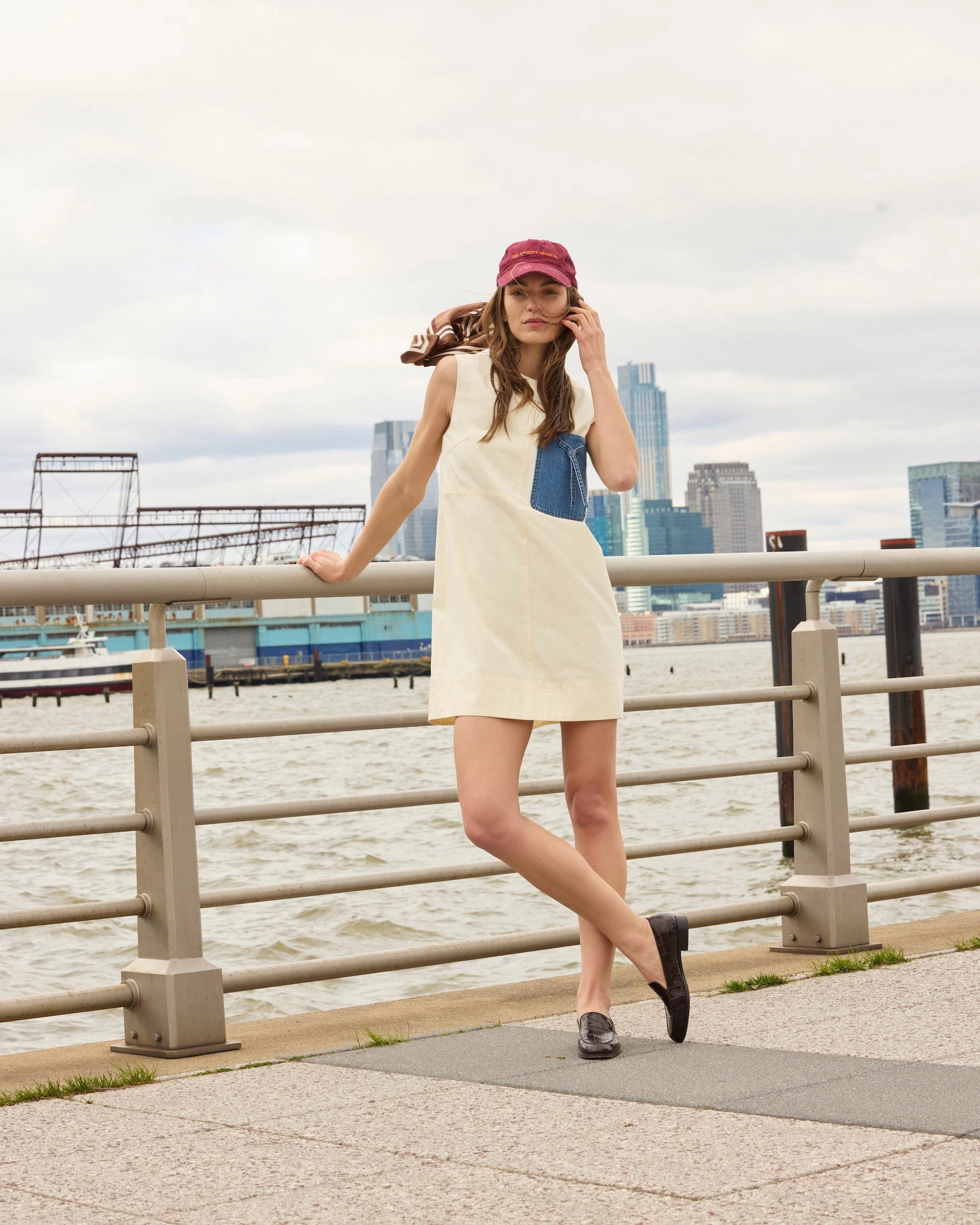 Textured Surface Crawford Dress