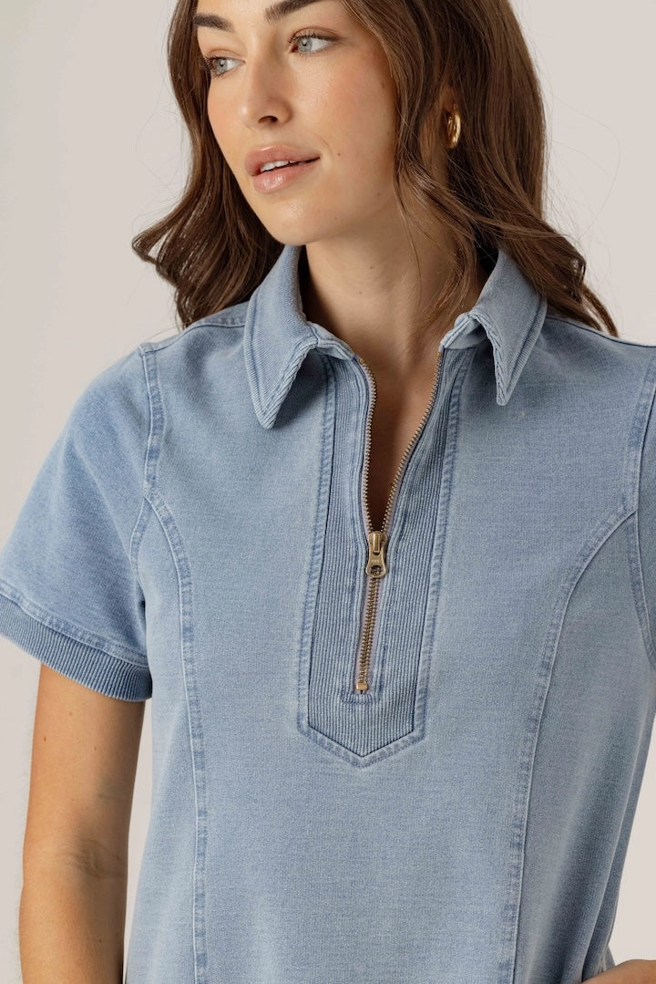 CLAUDINE DRESS Simple Texture