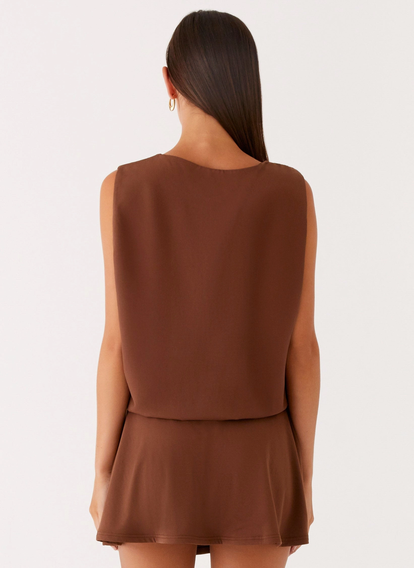 Ala Mini Dress - Chocolate Luxe Appeal