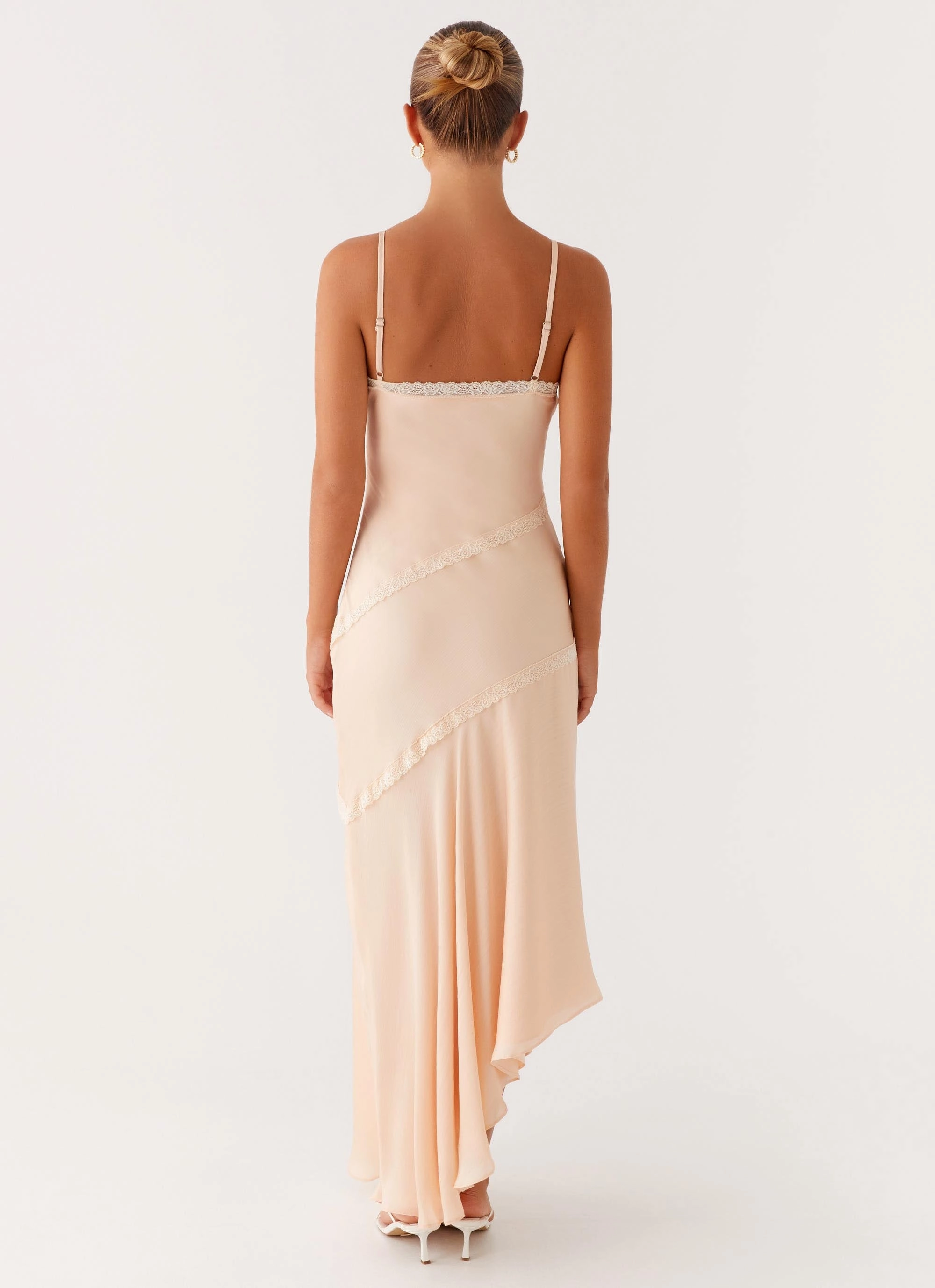 Solana Maxi Dress - Peach Urban Casual