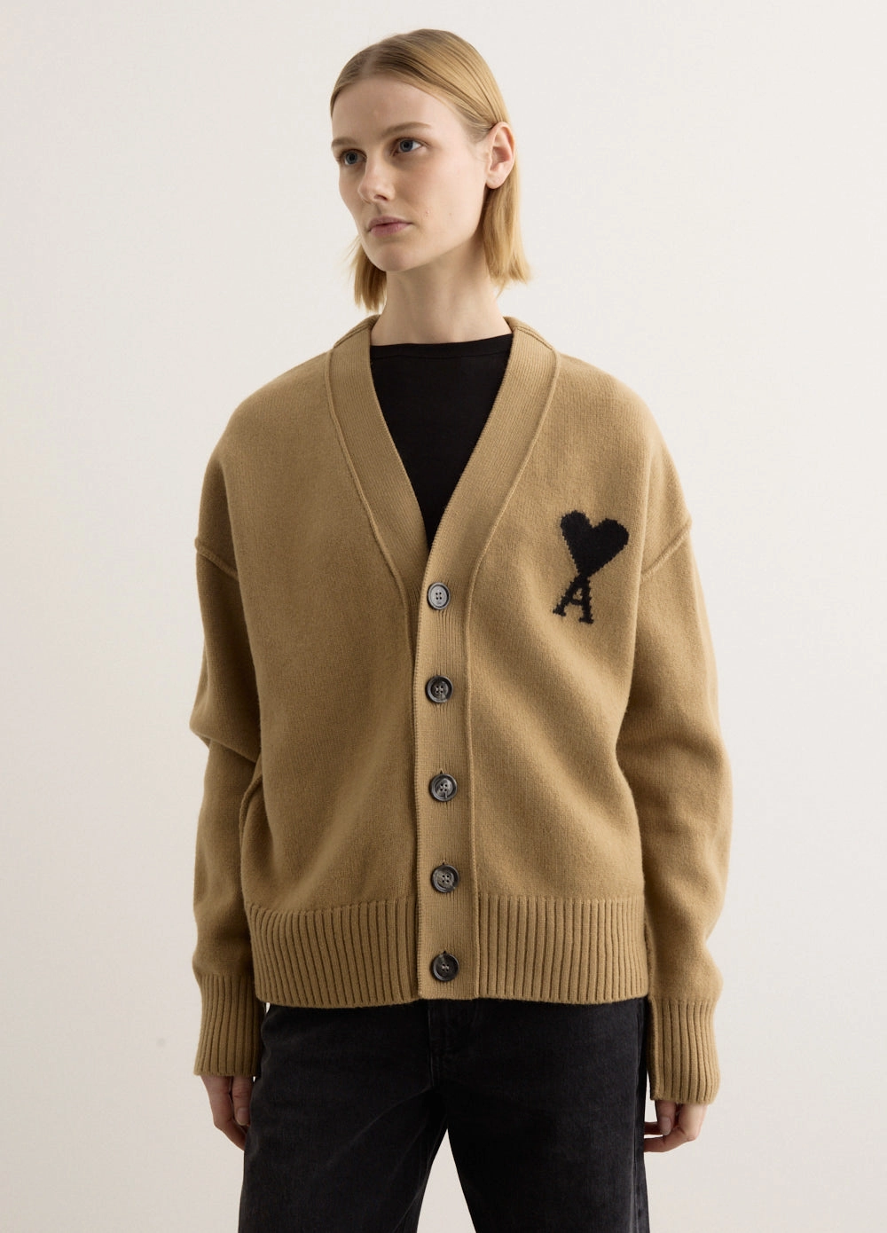 AMI De Coeur Cardigan Cool Weather Warm Classic