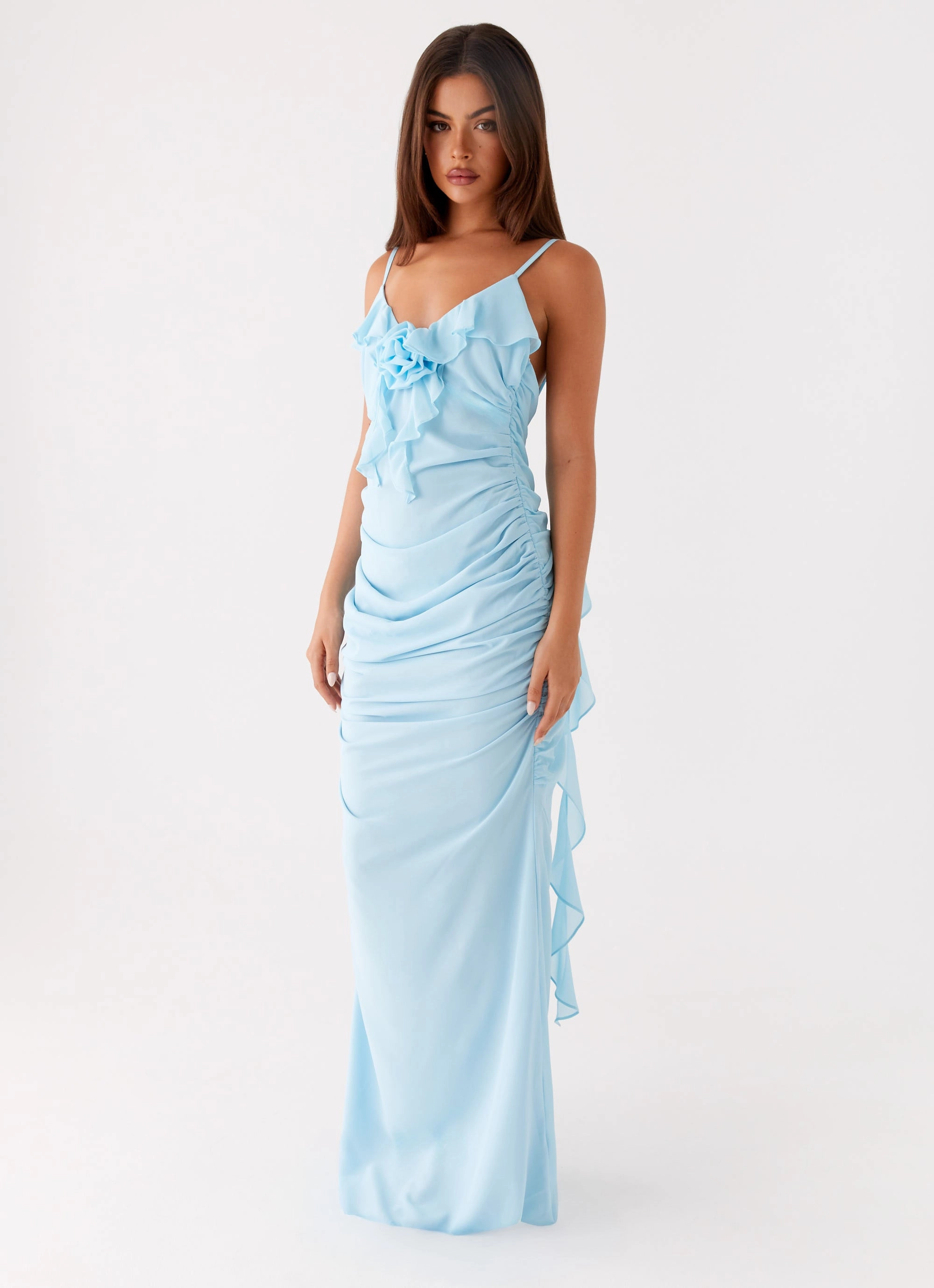 Jasmina Maxi Dress - Blue Chic Casual Wear