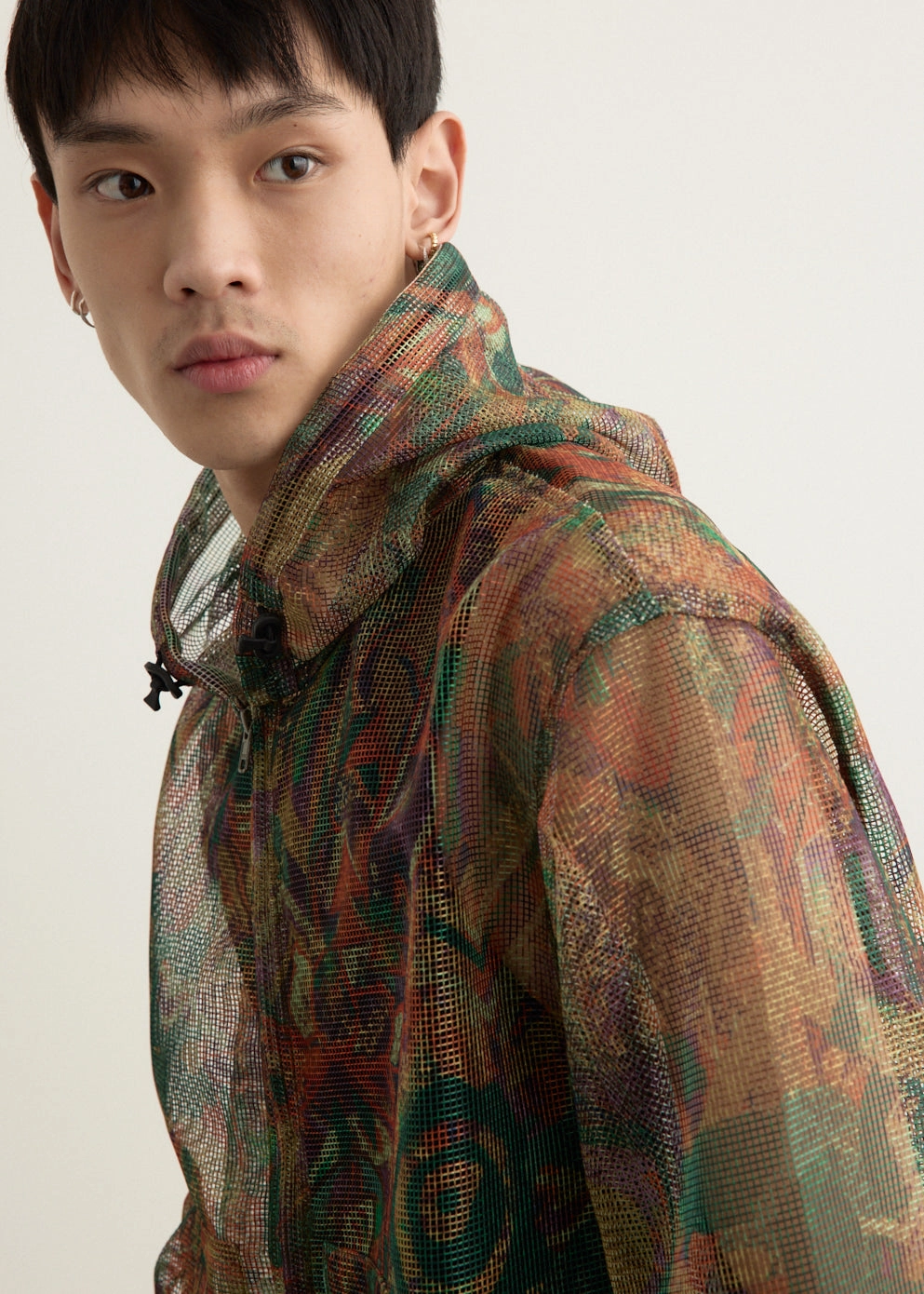 Heavyweight Fabric Heavyweight Mesh Zipped Work Hoody