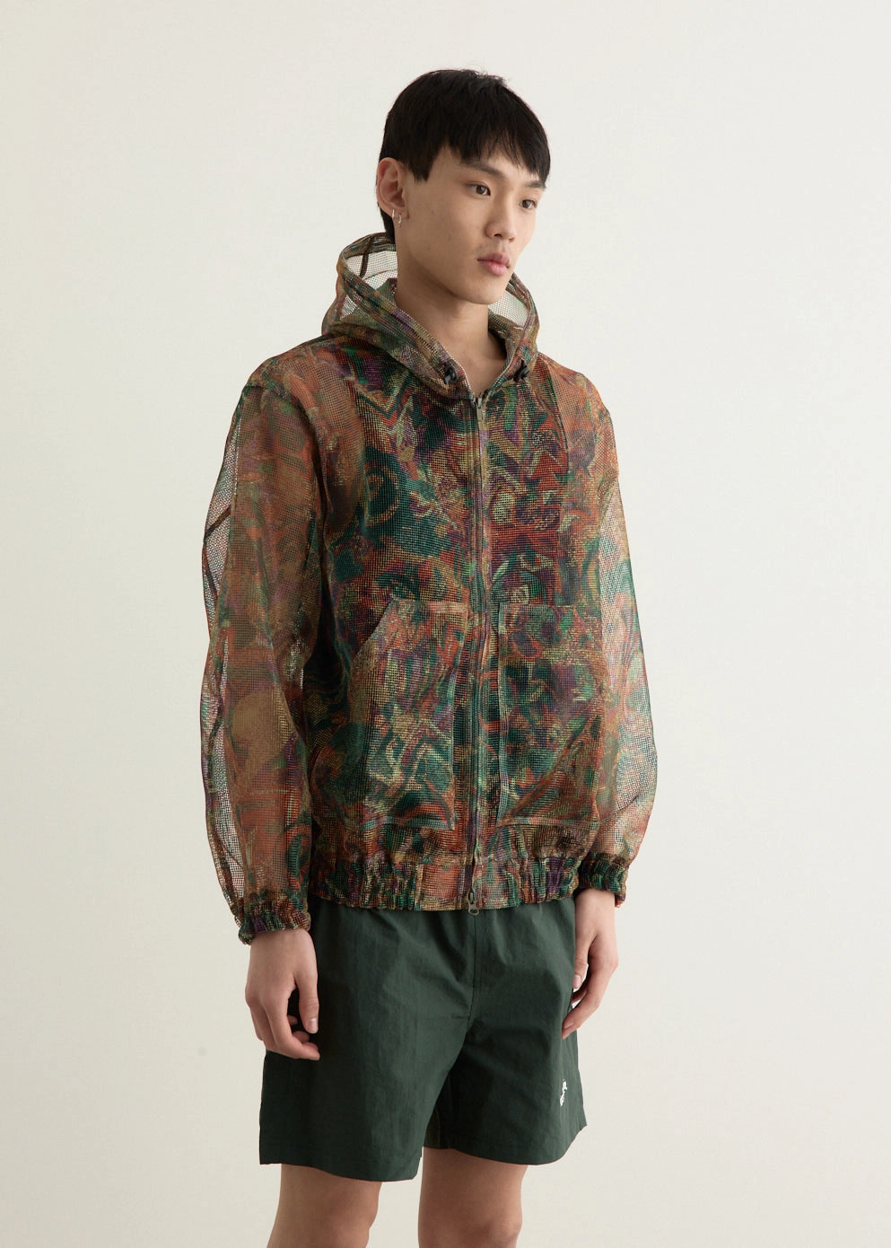 Heavyweight Mesh Zipped Work Hoody Urban Edge Formal Use