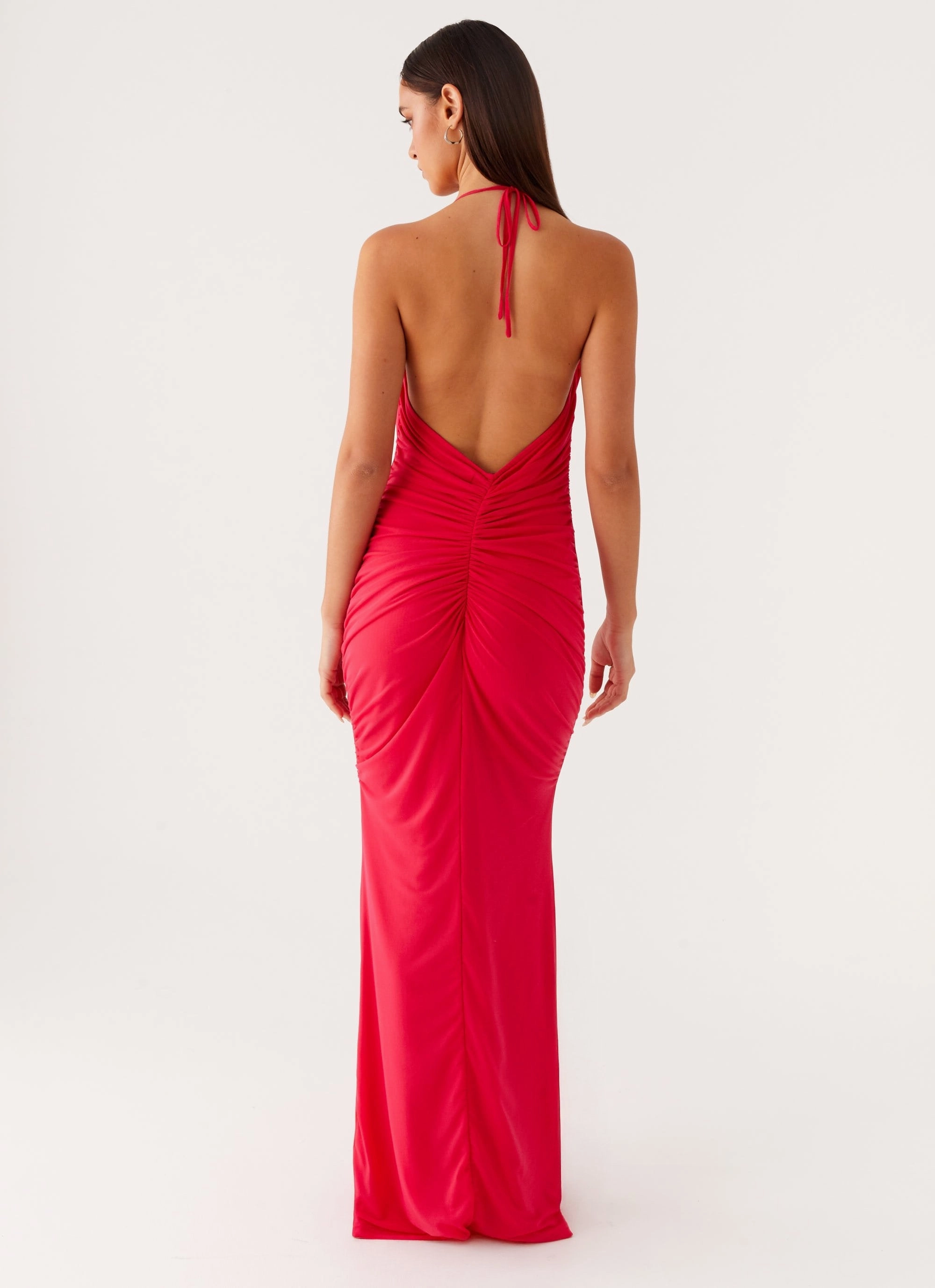 Comfy and Cozy Amari Maxi Dress - Raspberry