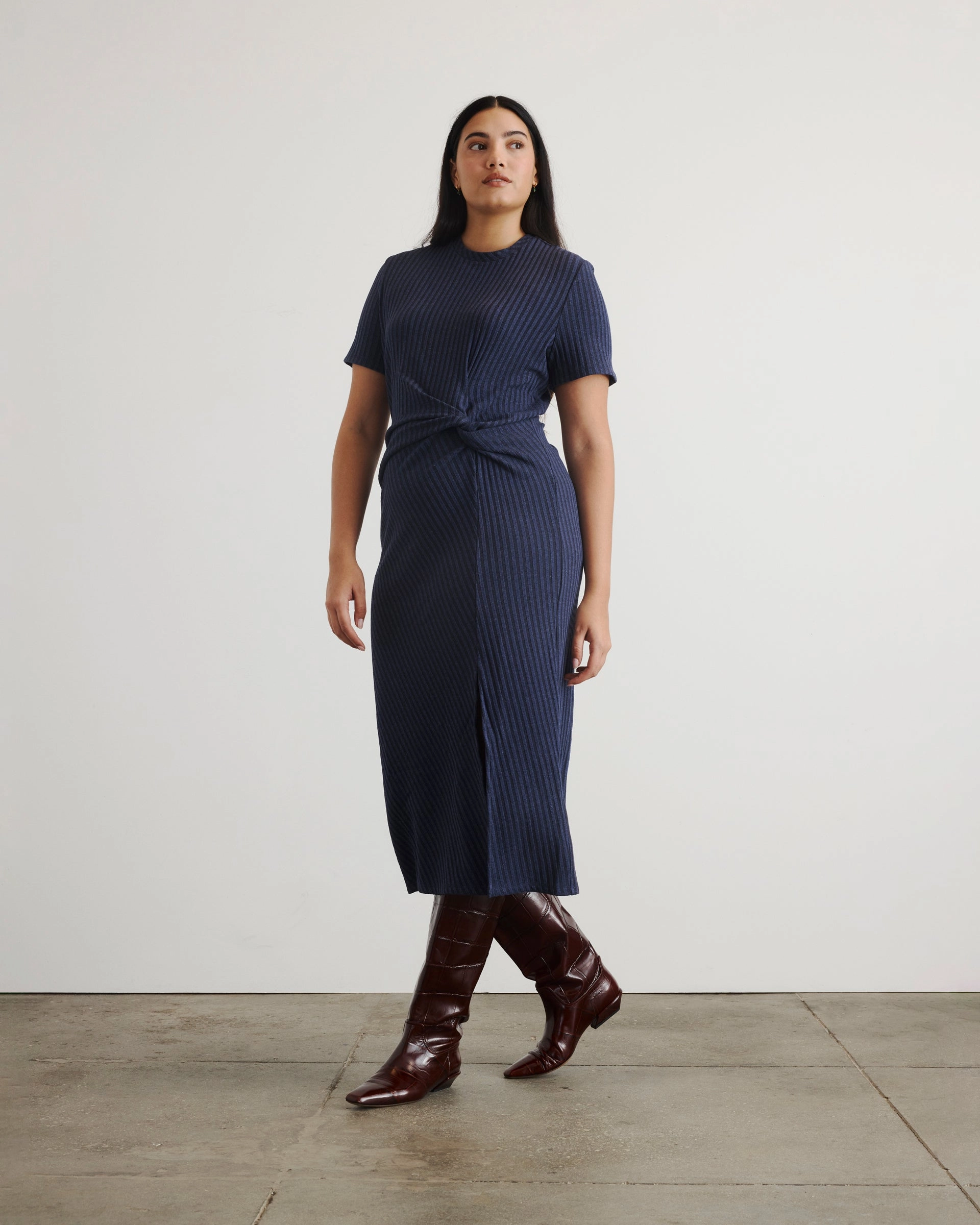 Neutral Flow Flint Dress