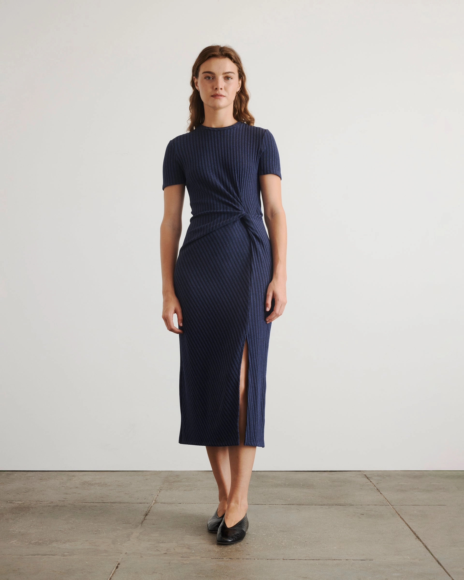 A Line Cut Flint Dress