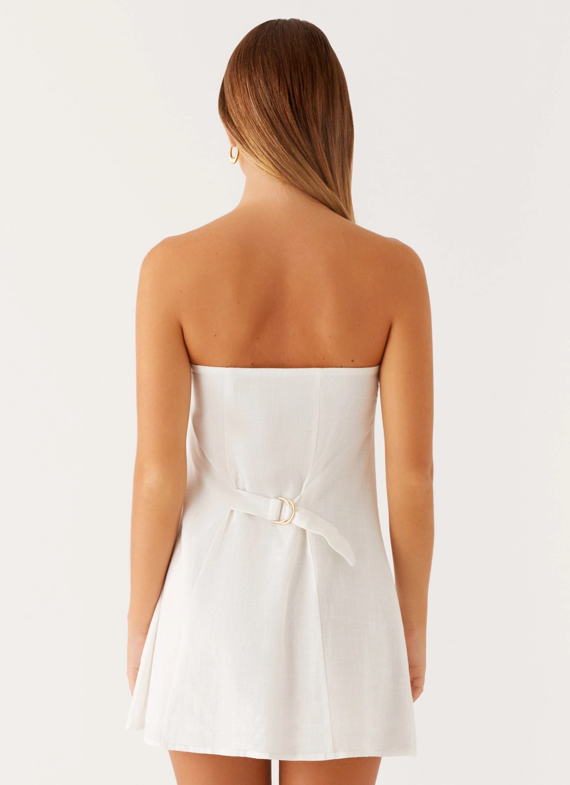 Layering Fit Hazel Mini Dress - White