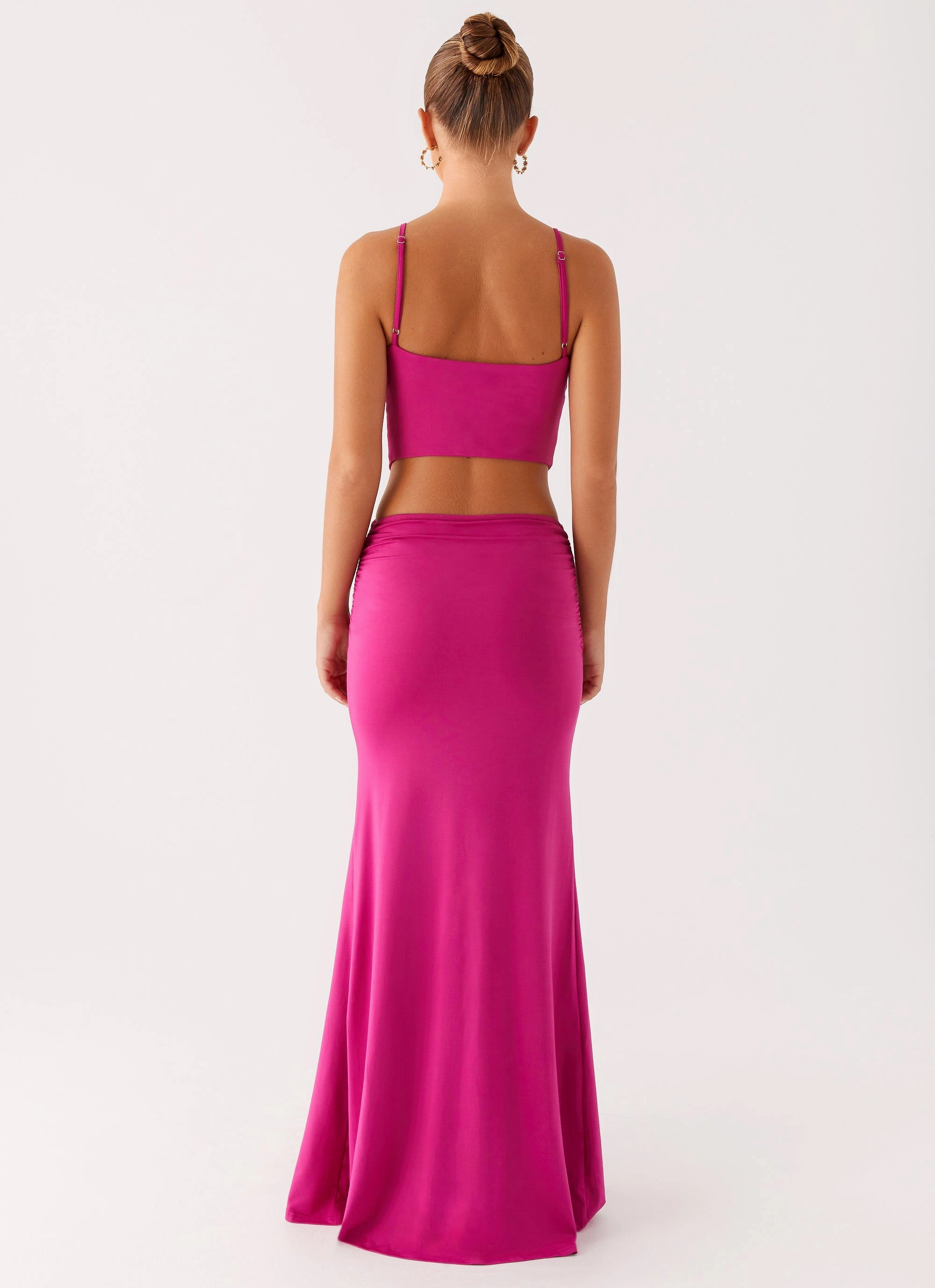 Stay Cool Headliner Maxi Dress - Fuchsia