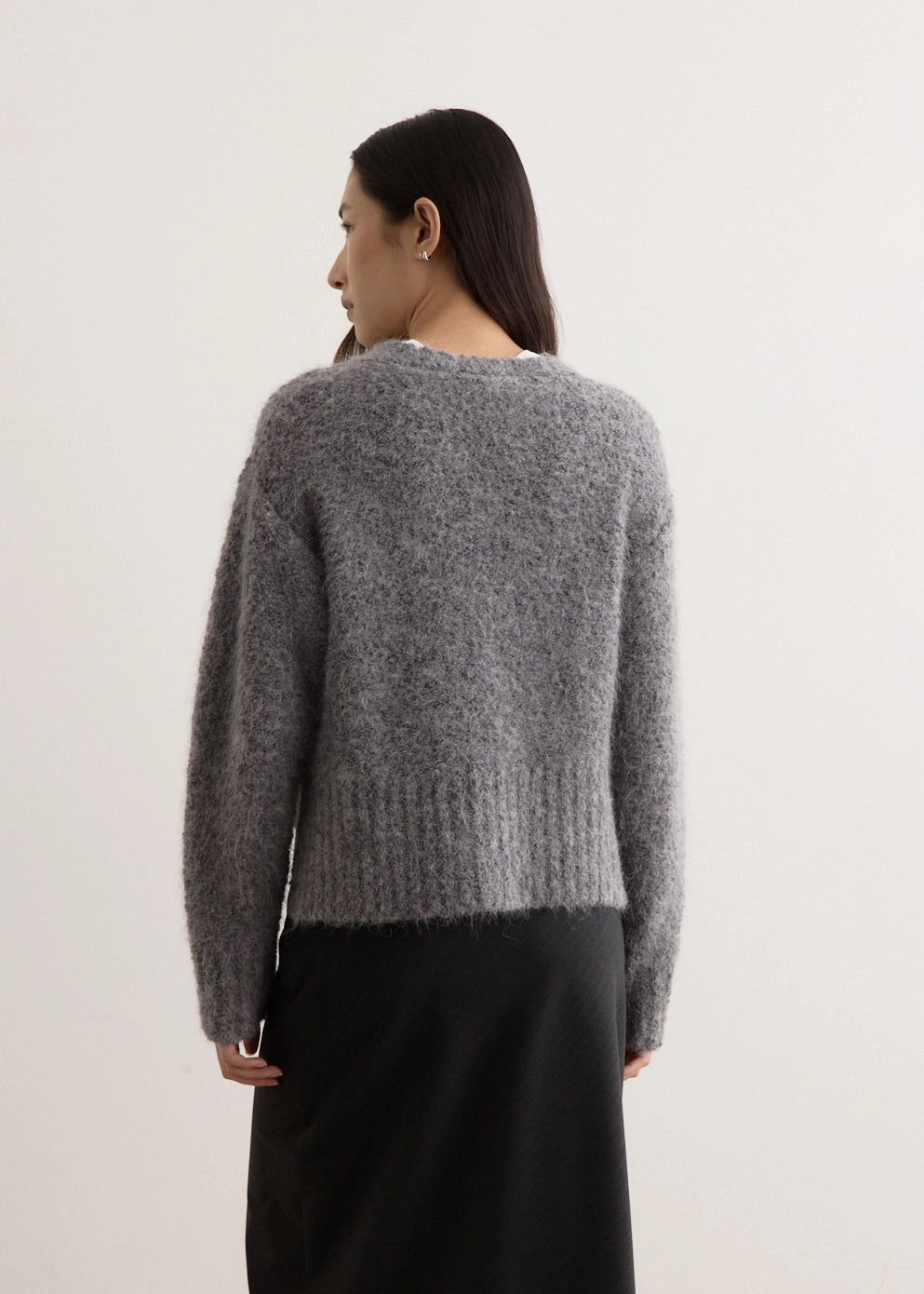 Impact Fitted Crewneck Jumper Simple Outfit