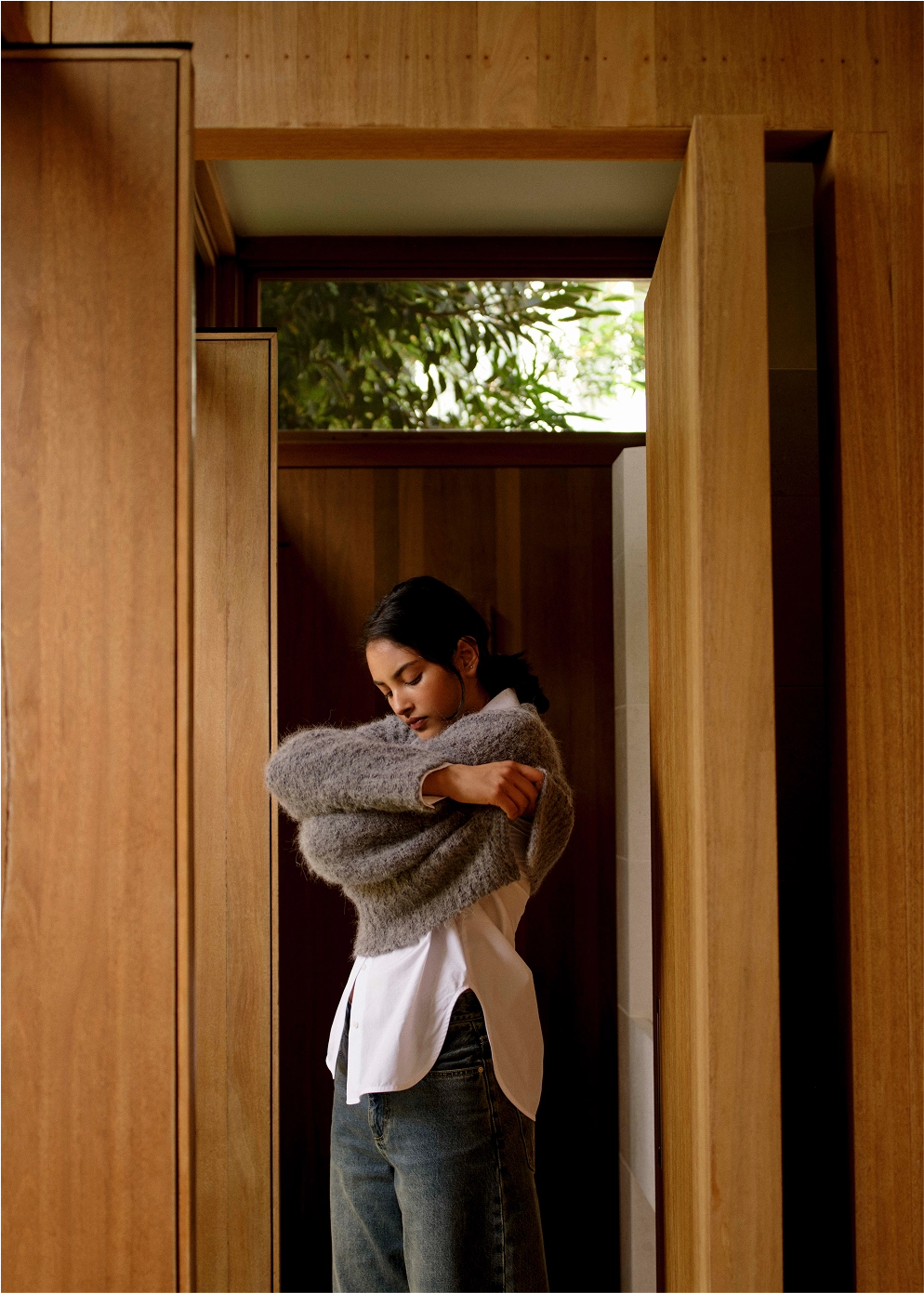 Relax time Impact Fitted Crewneck Jumper