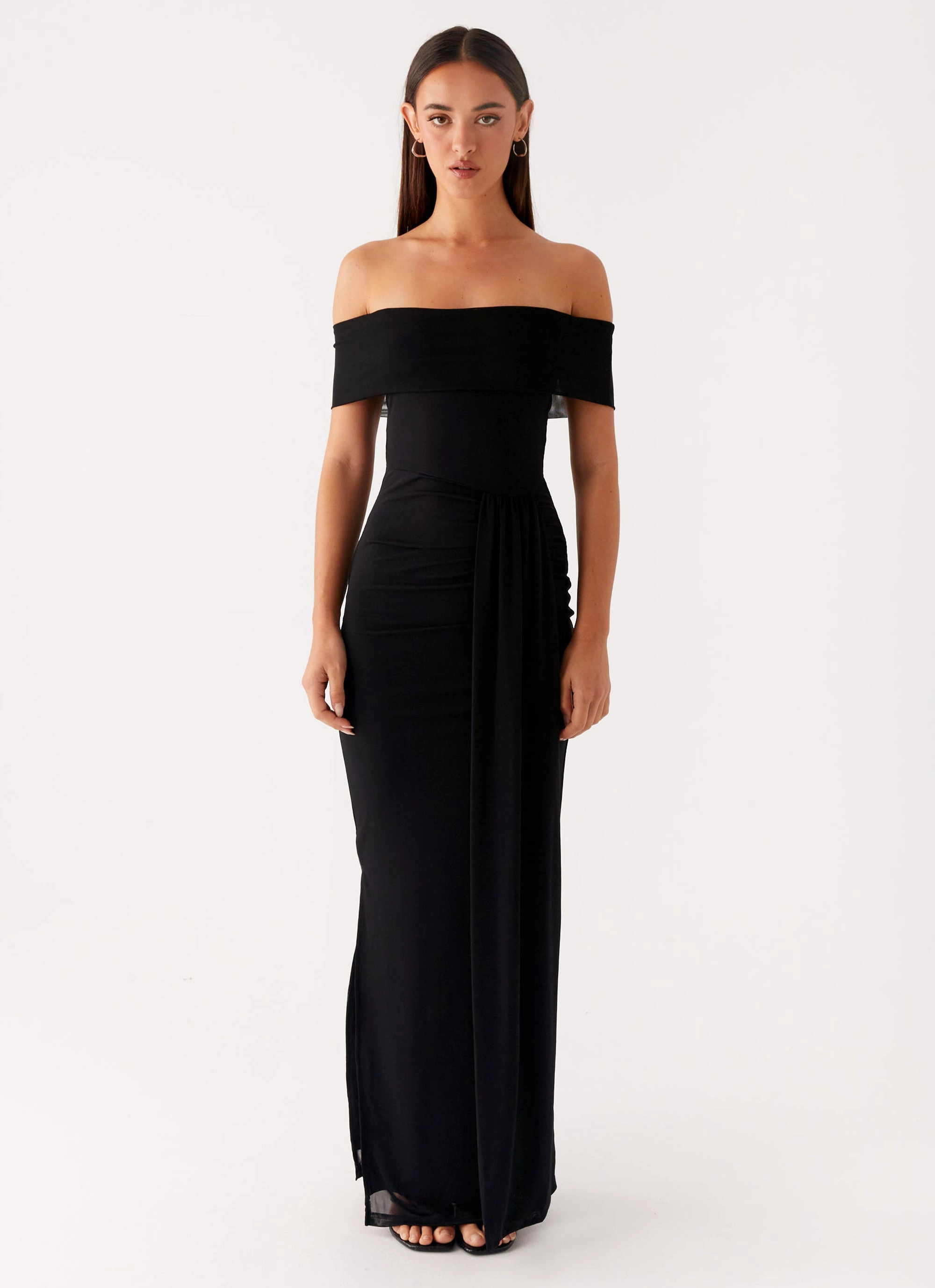 Grace Walk Aileen Maxi Dress - Black