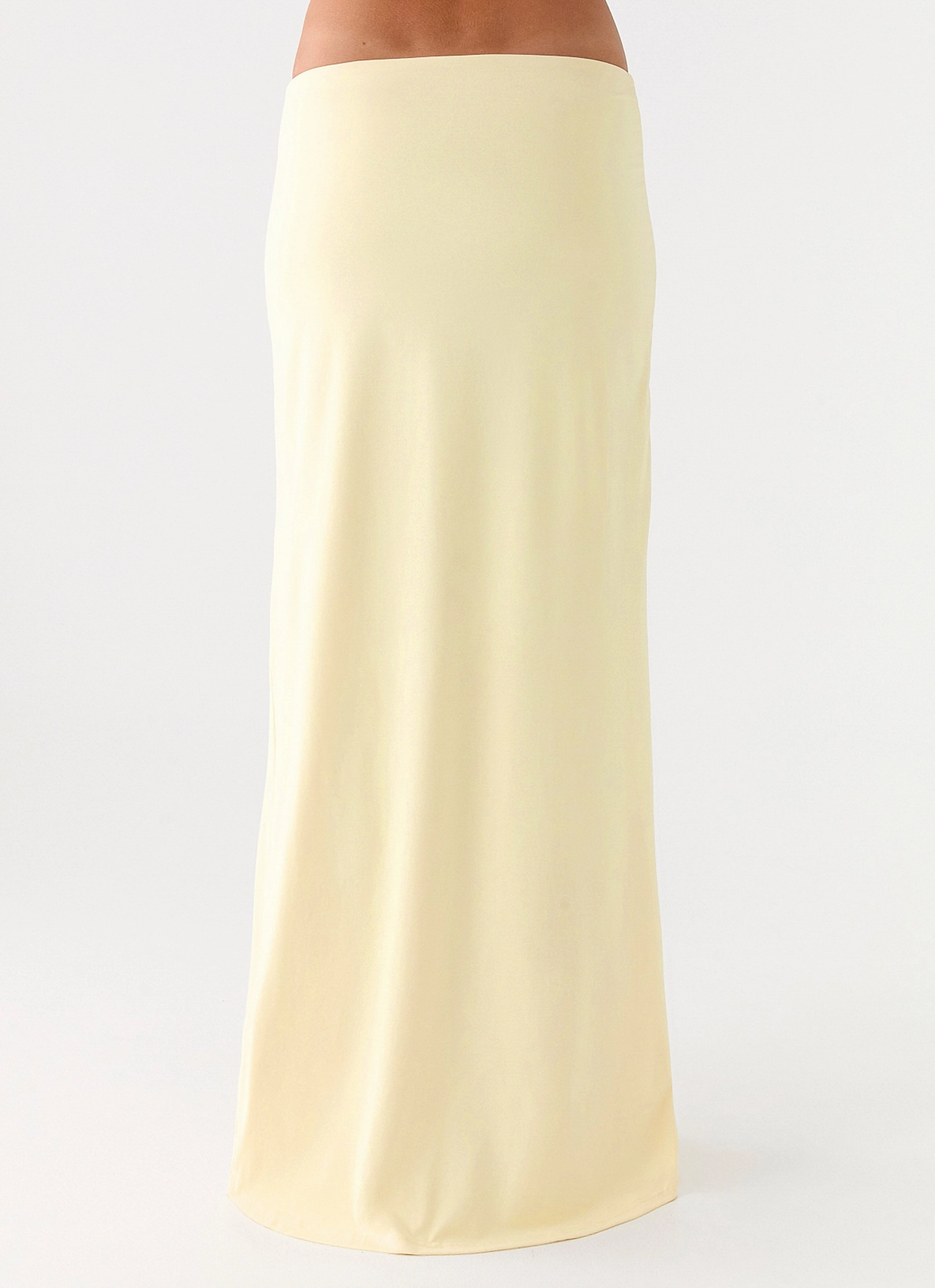 Ashi Maxi Skirt - Yellow garden party