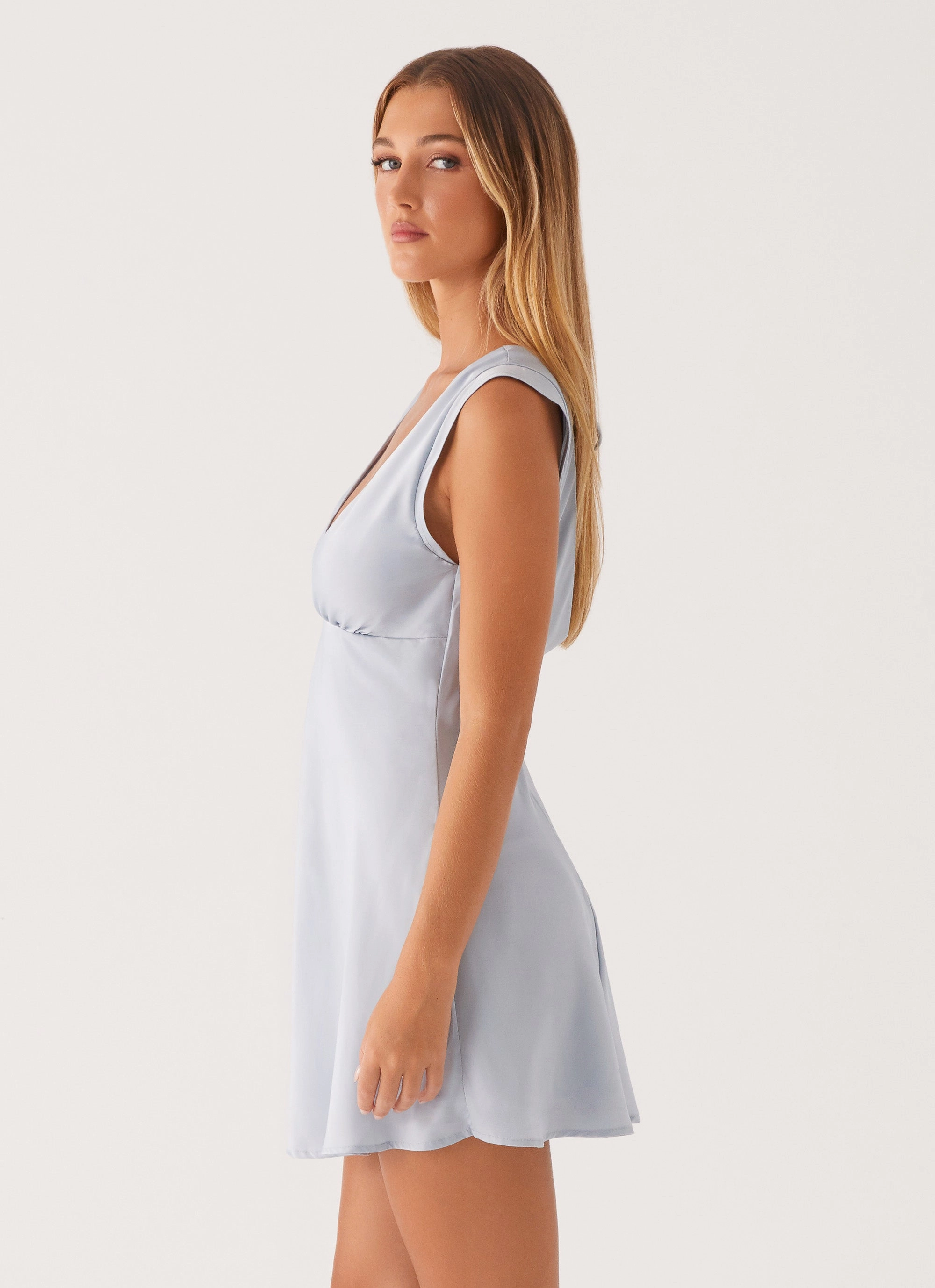 Layton Mini Dress - Blue Tall Fit